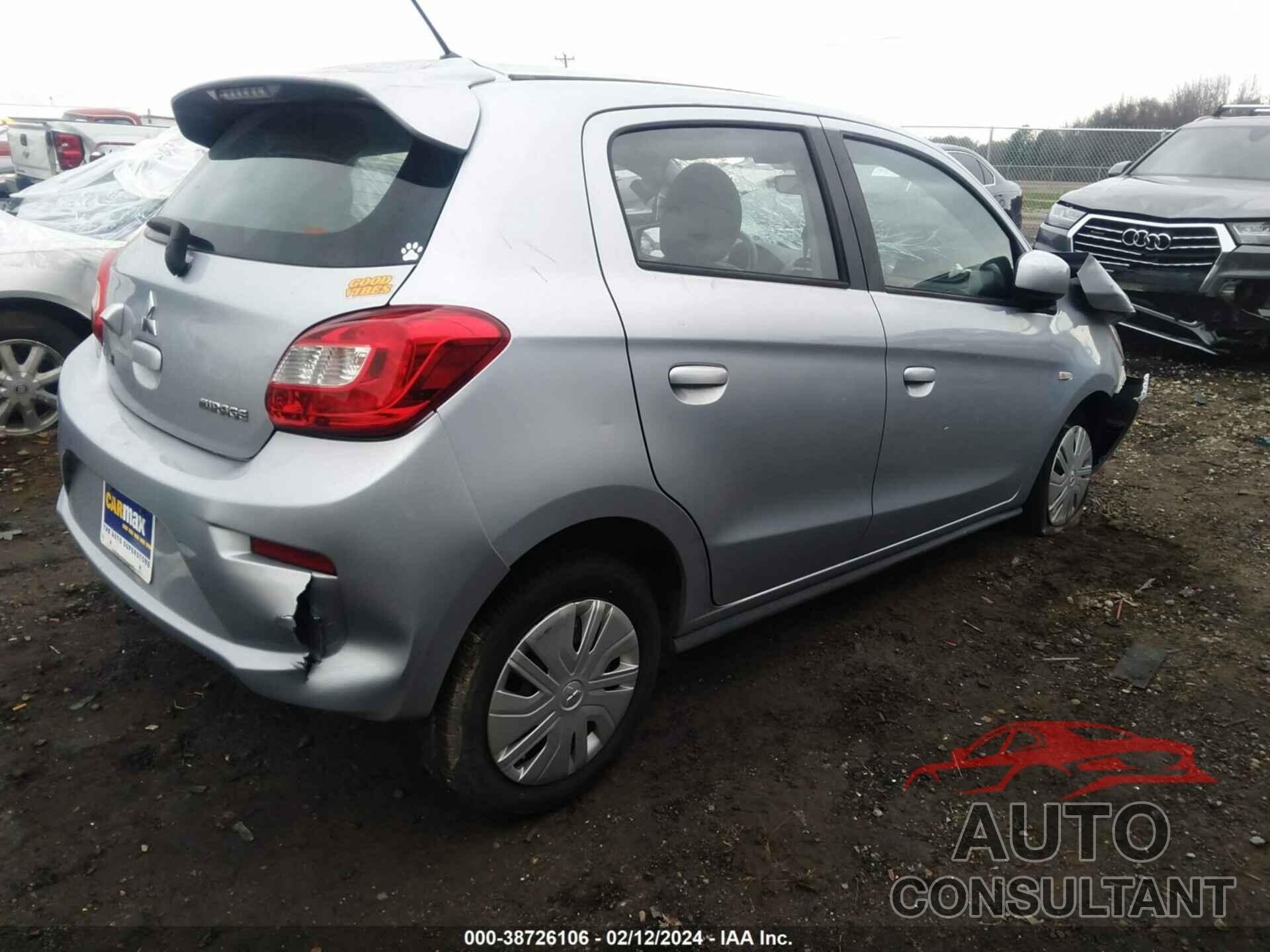 MITSUBISHI MIRAGE 2019 - ML32A3HJ9KH008528