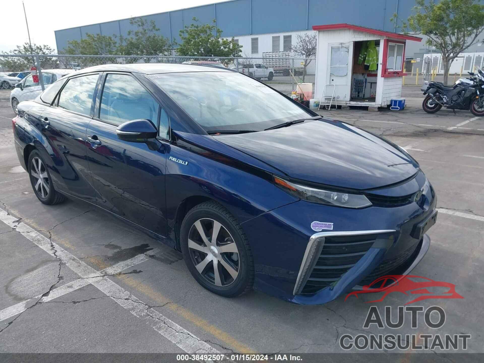 TOYOTA MIRAI 2018 - JTDBVRBD8JA004534