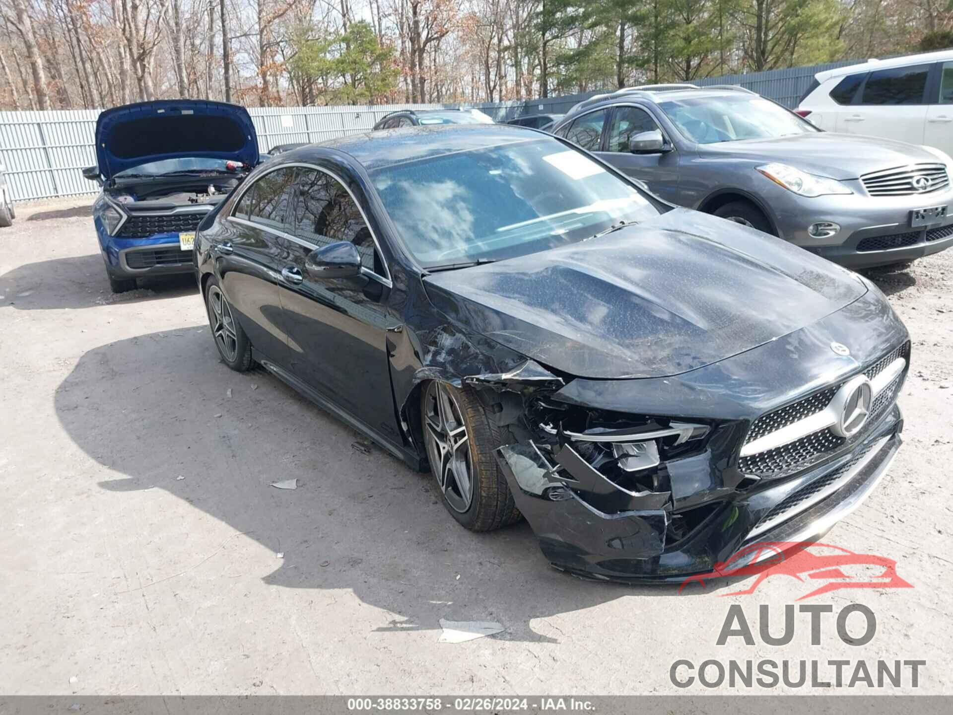 MERCEDES-BENZ CLA 250 COUPE 2023 - W1K5J4HB7PN324212