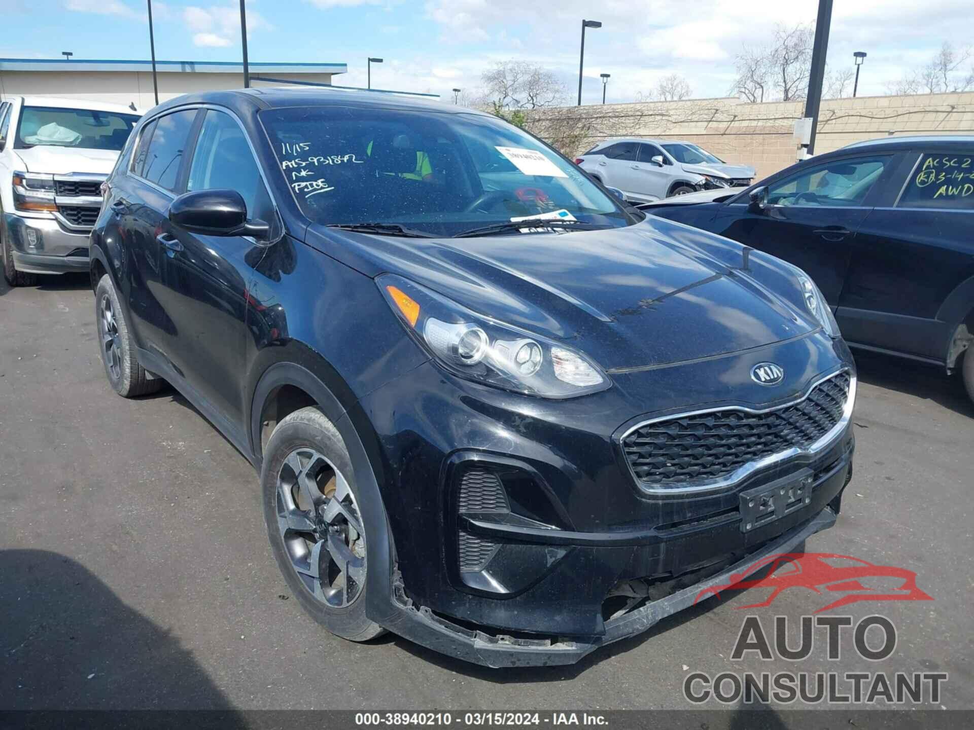 KIA SPORTAGE 2021 - KNDPM3AC8M7931842