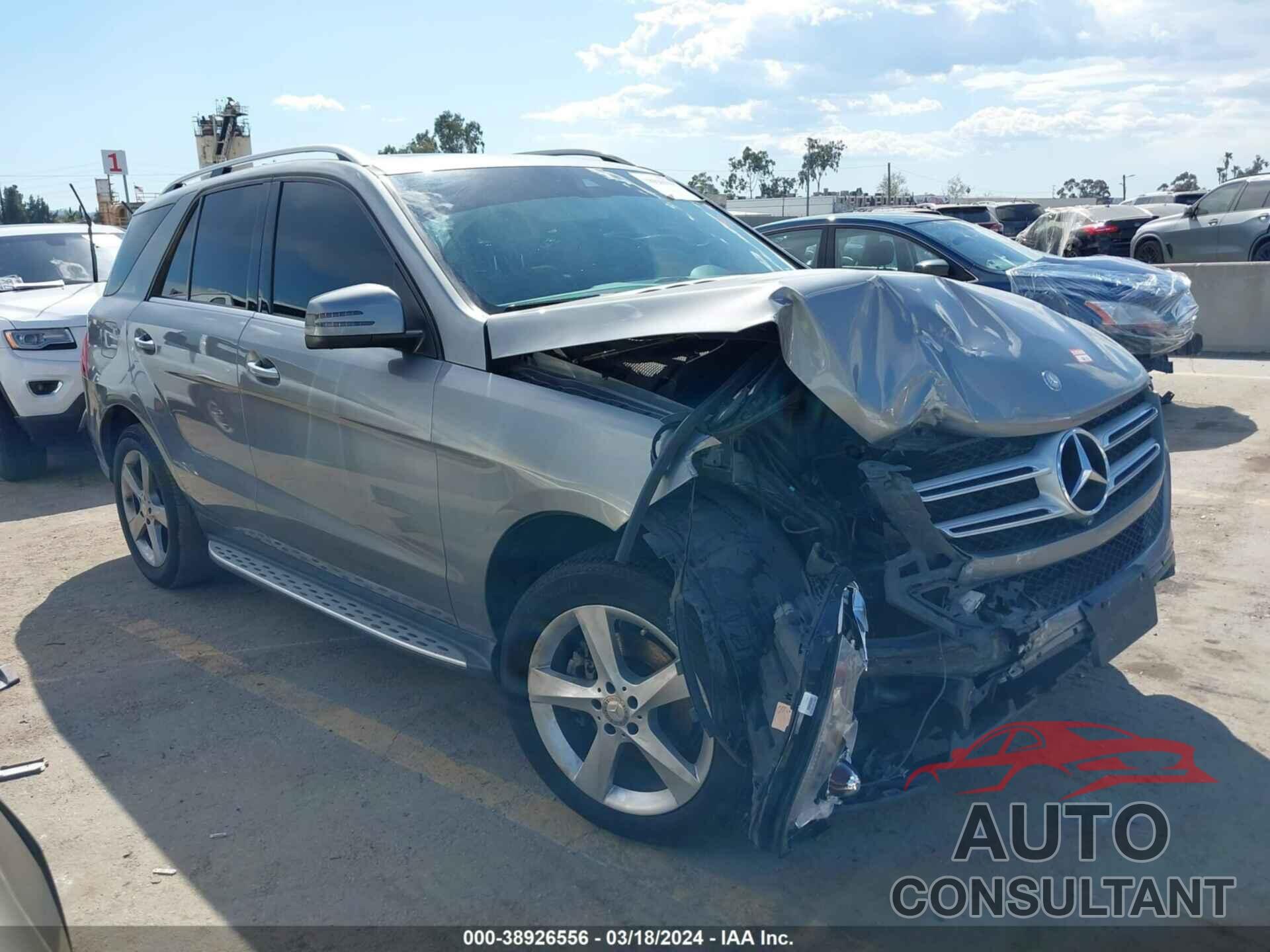 MERCEDES-BENZ GLE 350 2016 - 4JGDA5HB3GA696953