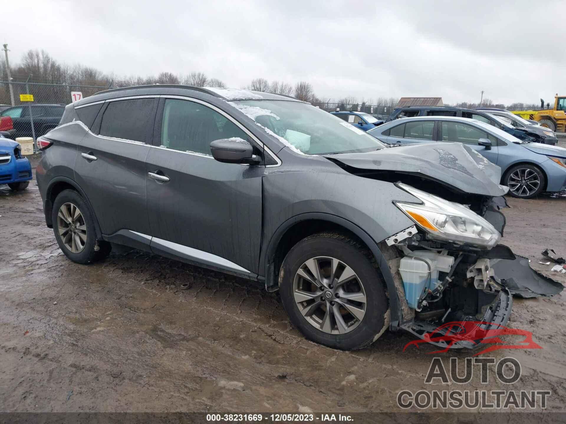 NISSAN MURANO 2017 - 5N1AZ2MG2HN134385