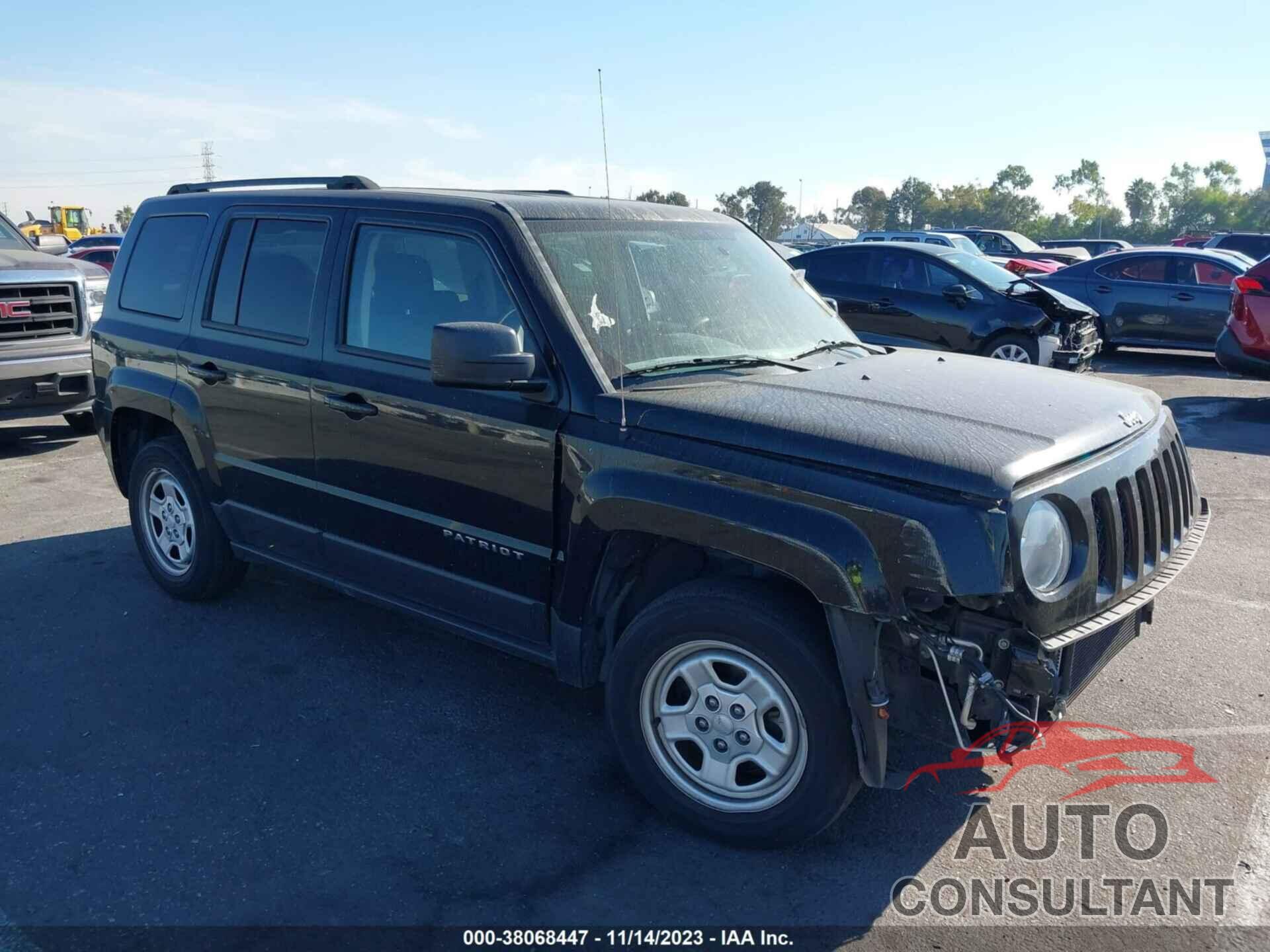 JEEP PATRIOT 2017 - 1C4NJPBAXHD122810