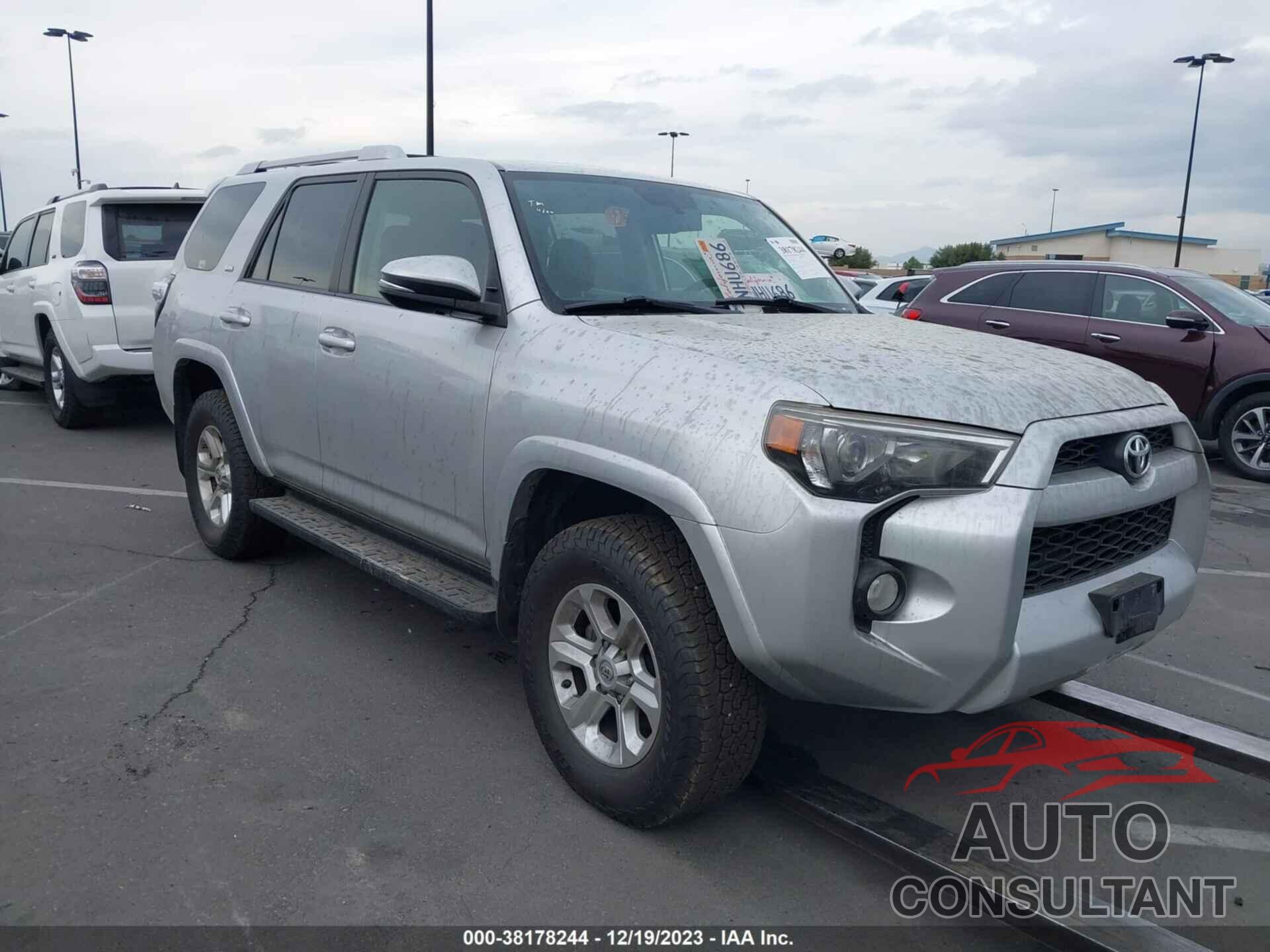 TOYOTA 4RUNNER 2016 - JTEZU5JR5G5113392