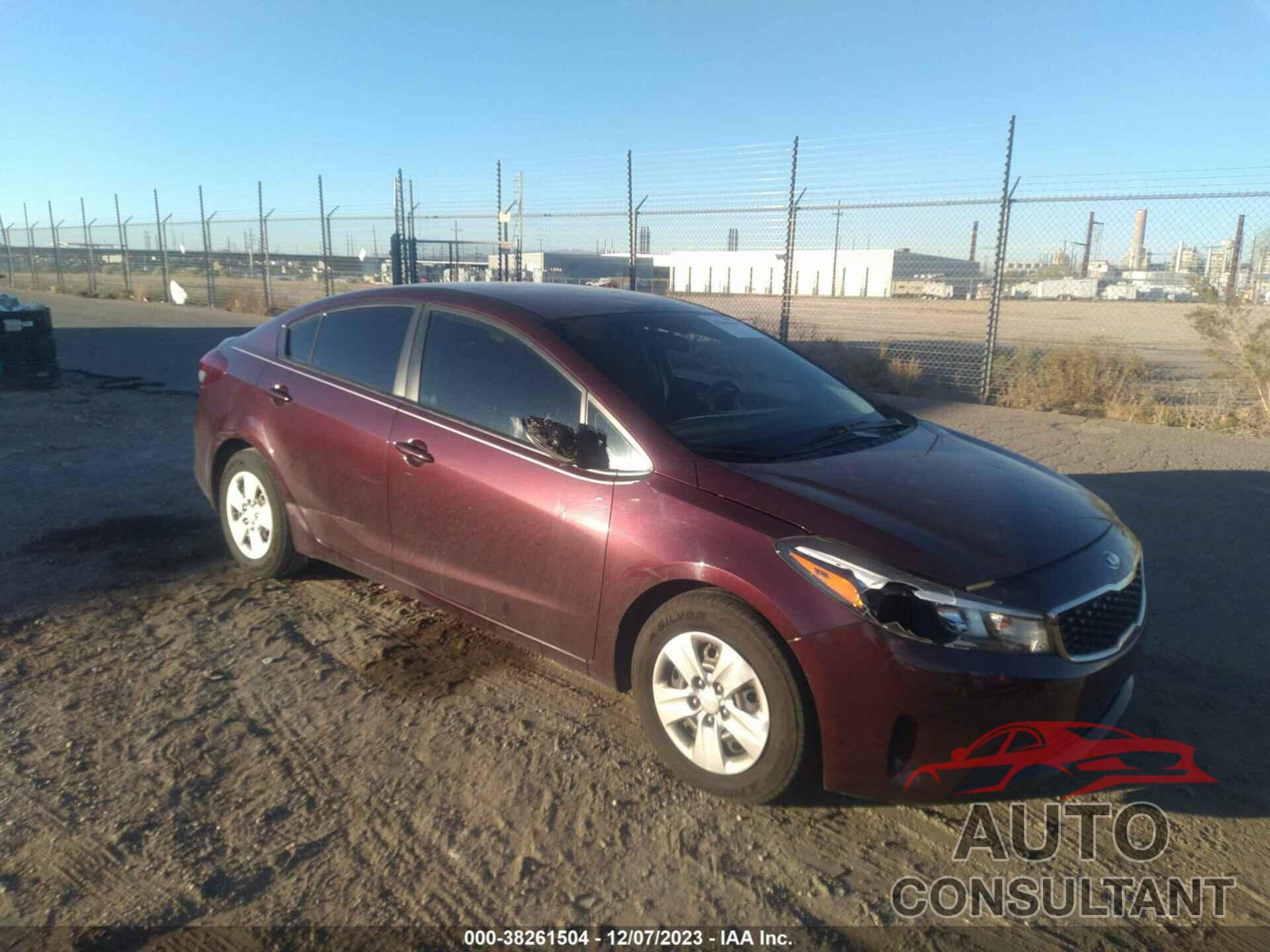 KIA FORTE 2017 - 3KPFK4A70HE134257