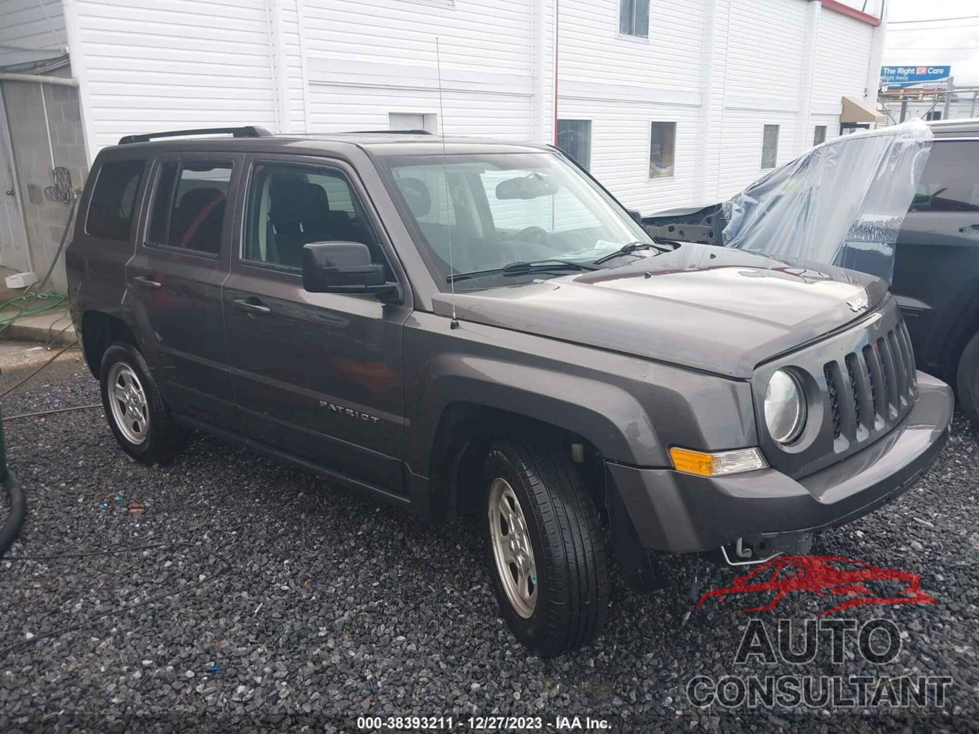 JEEP PATRIOT 2016 - 1C4NJRBB3GD654399