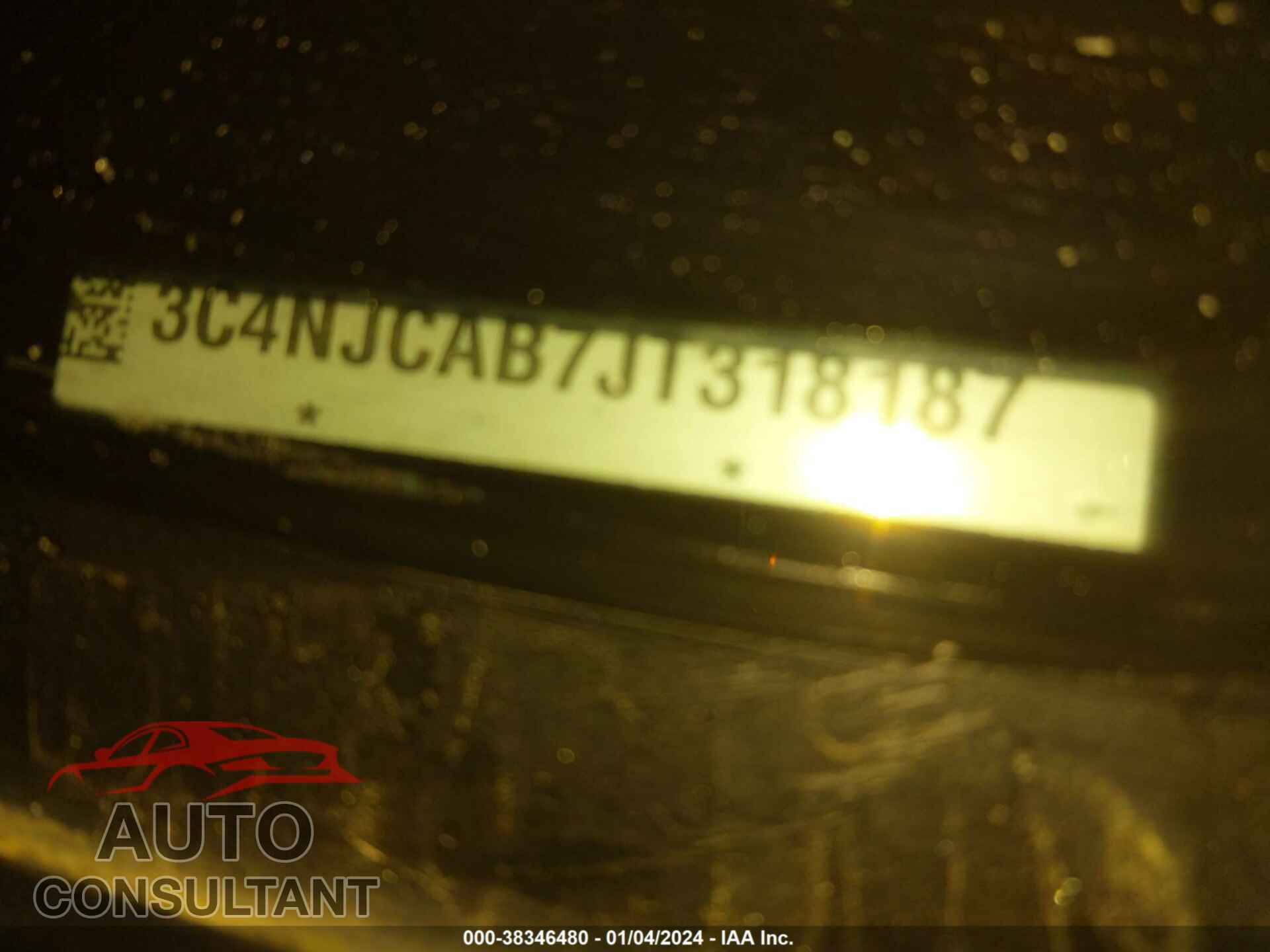 JEEP COMPASS 2018 - 3C4NJCAB7JT318187