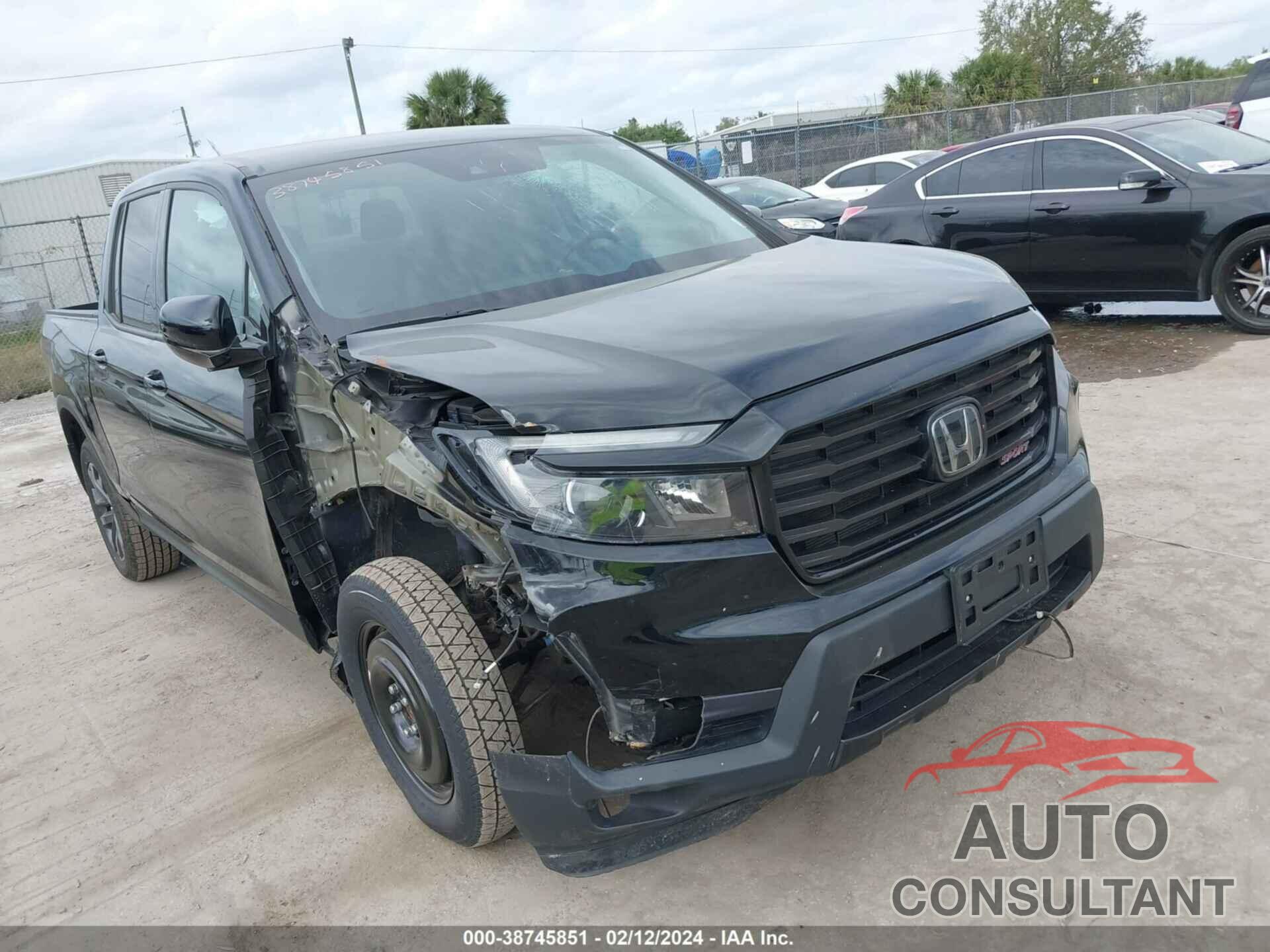 HONDA RIDGELINE 2021 - 5FPYK3F17MB006116