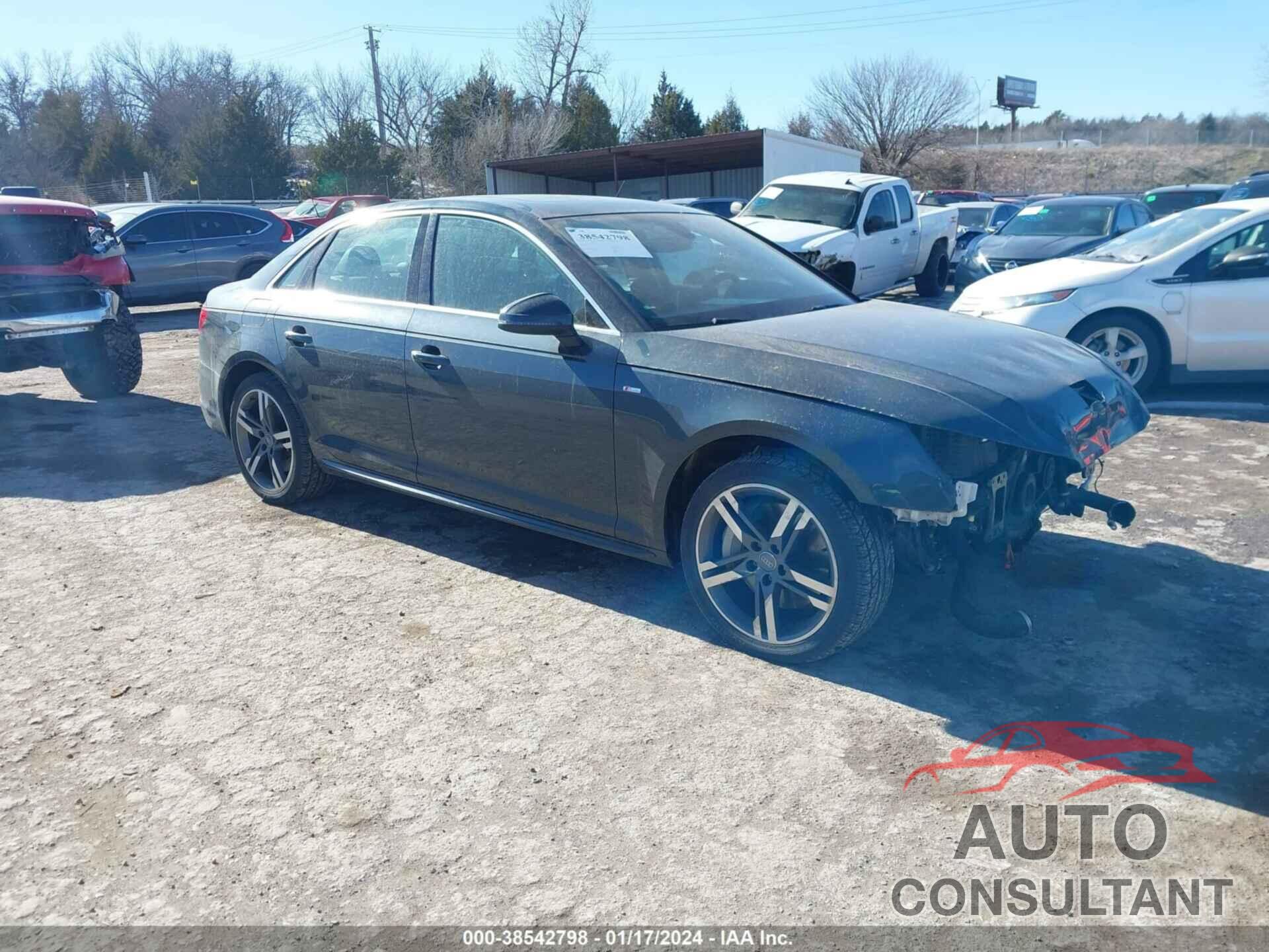 AUDI A4 2017 - WAUENAF46HA168011