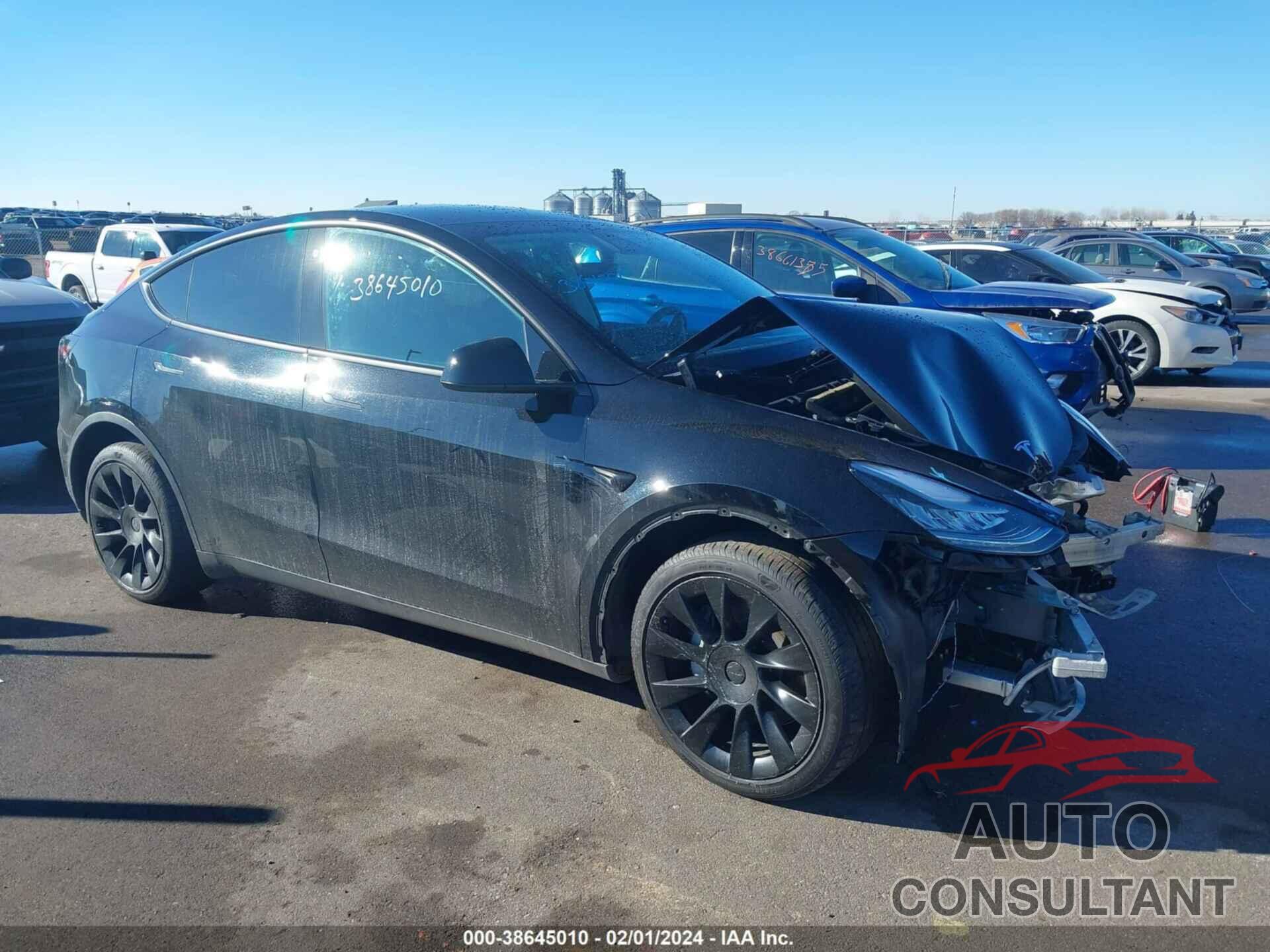 TESLA MODEL Y 2021 - 5YJYGDEE6MF080549