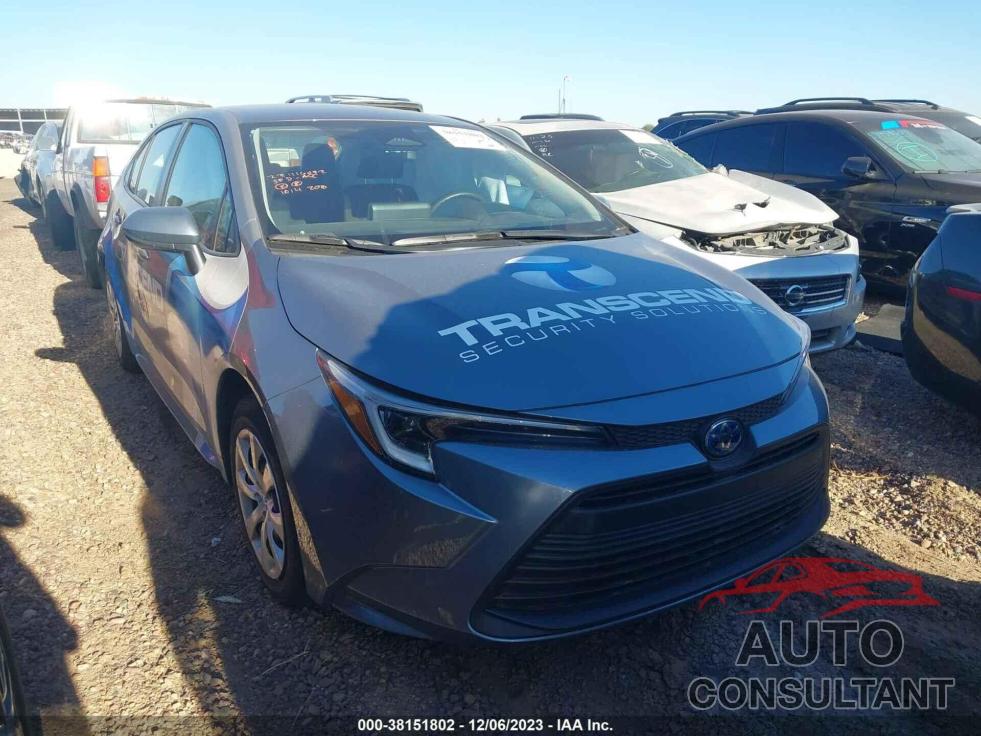 TOYOTA COROLLA 2023 - JTDBCMFE2PJ011709
