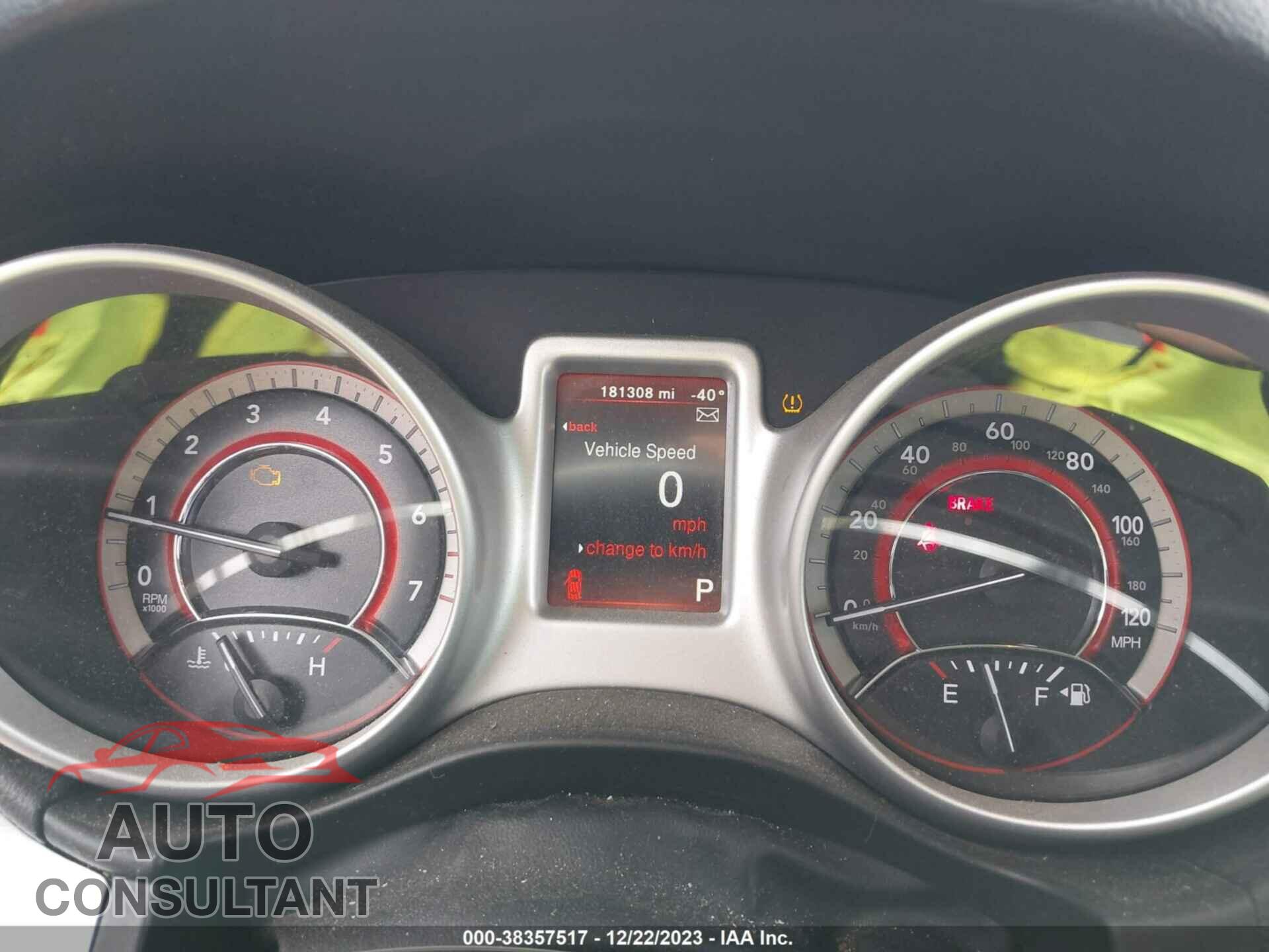 DODGE JOURNEY 2017 - 3C4PDCABXHT524291