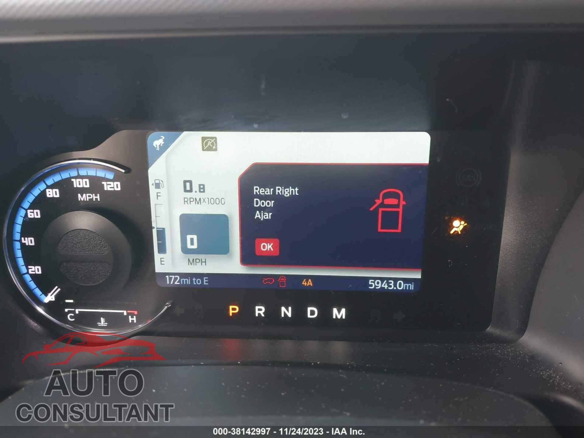 FORD BRONCO 2023 - 1FMEE5DP0PLB02477
