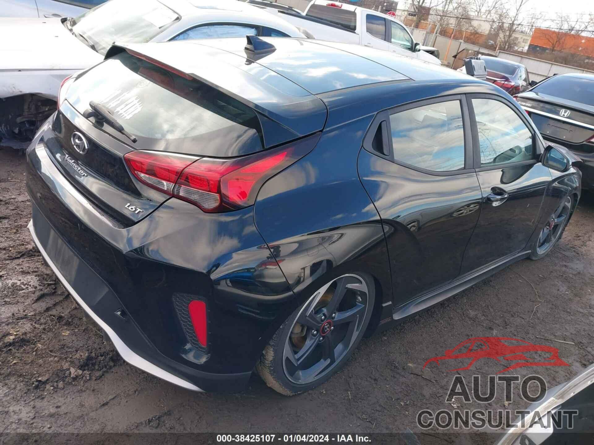 HYUNDAI VELOSTER 2019 - KMHTH6AB1KU009113