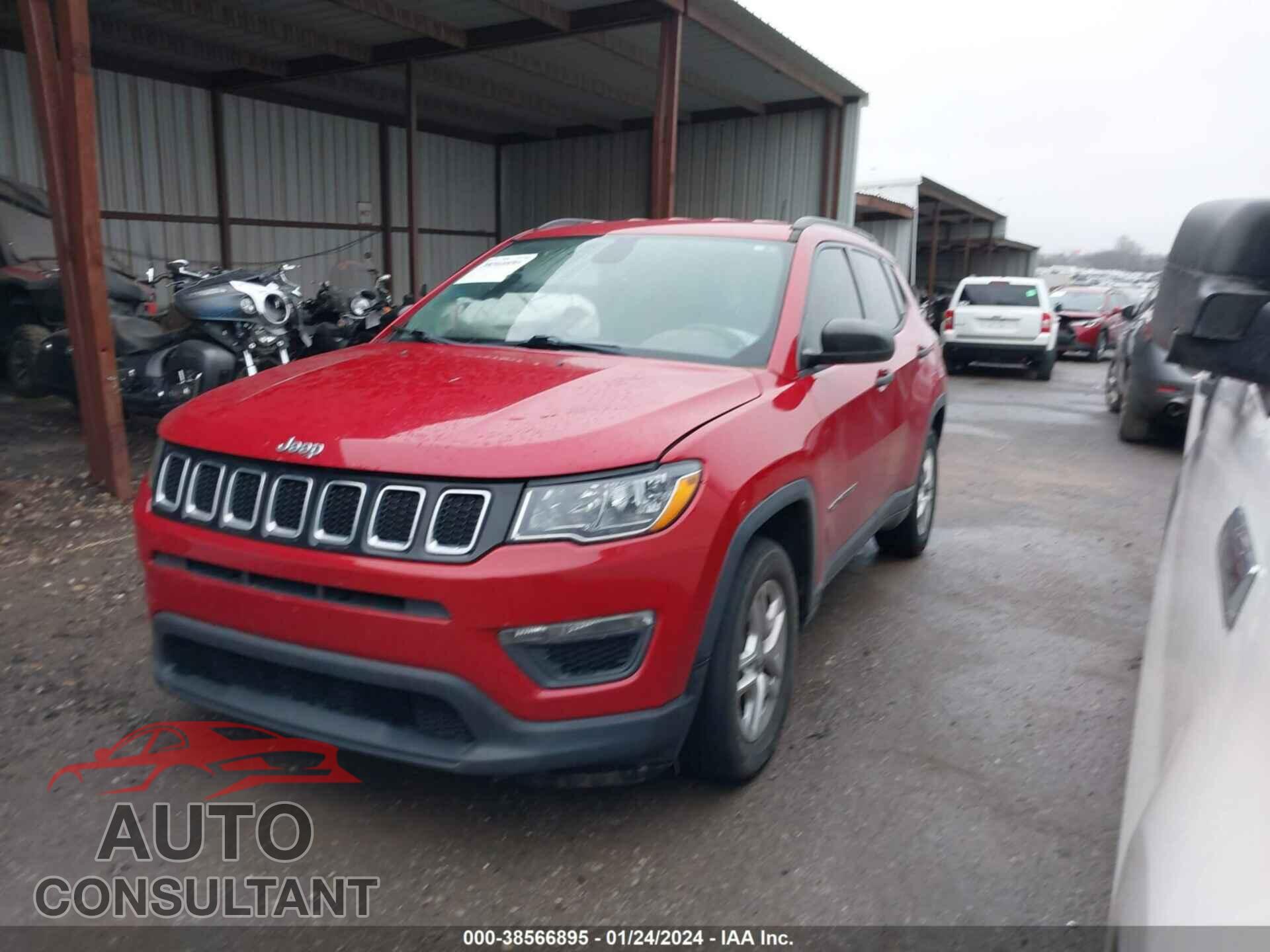 JEEP COMPASS 2017 - 3C4NJCAB2HT659846