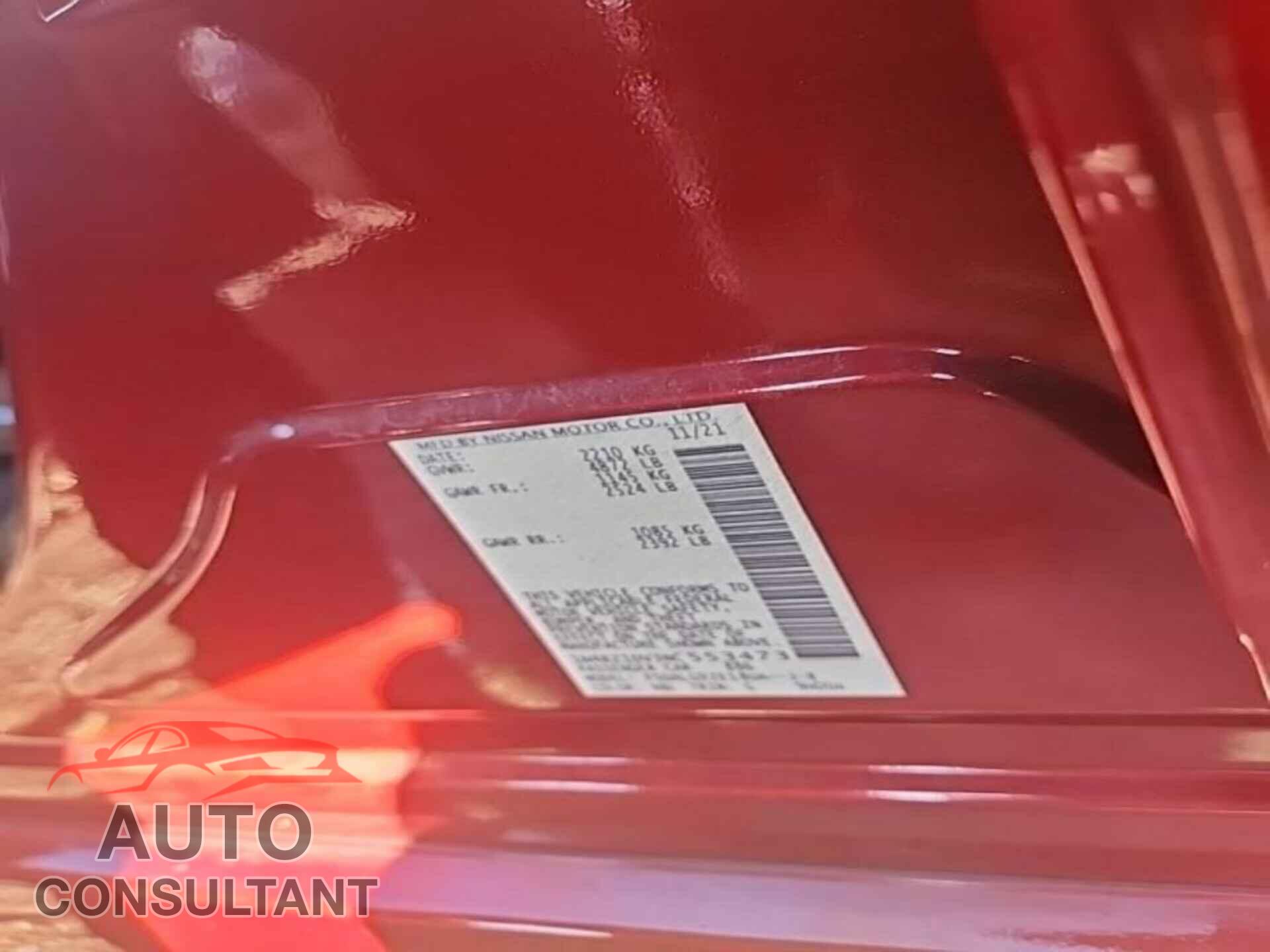 NISSAN LEAF 2022 - 1N4BZ1DV3NC553473