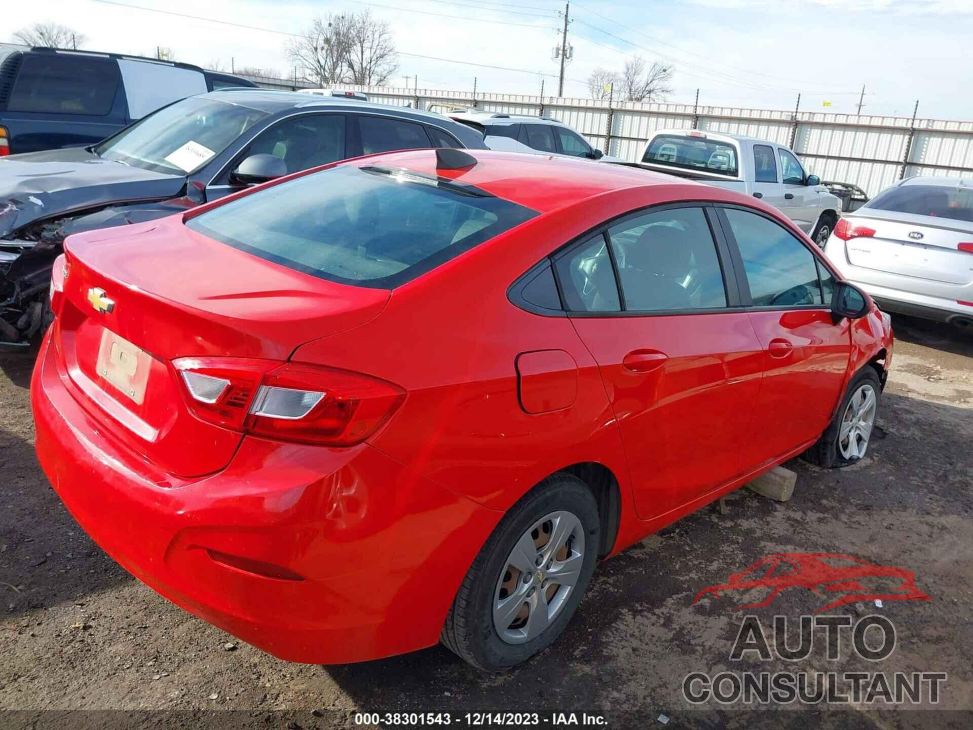 CHEVROLET CRUZE 2017 - 1G1BC5SM5H7147312