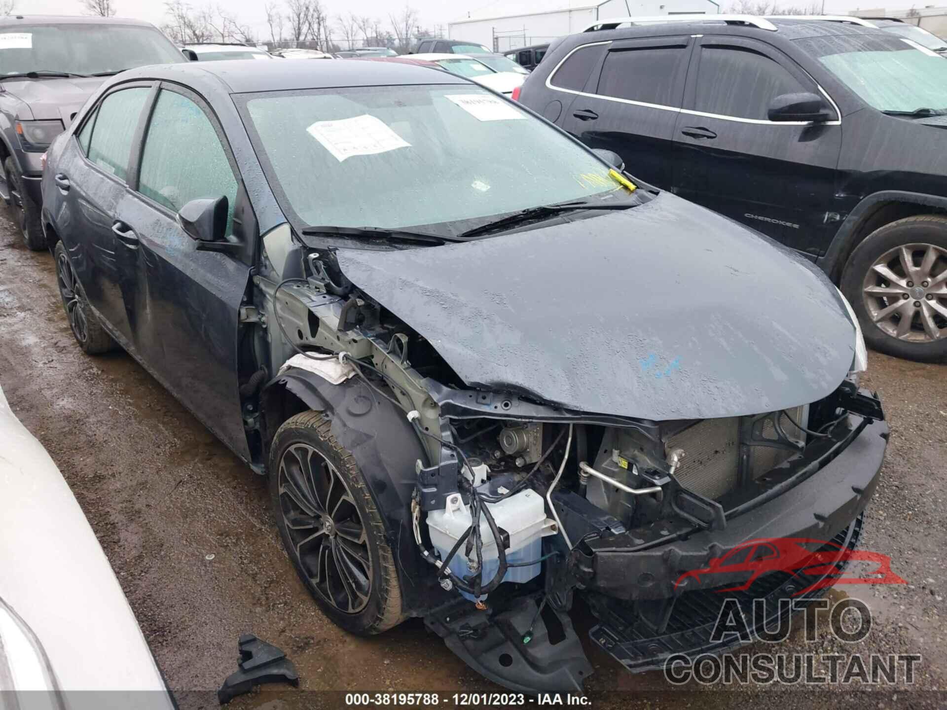 TOYOTA COROLLA 2016 - 2T1BURHE3GC639183