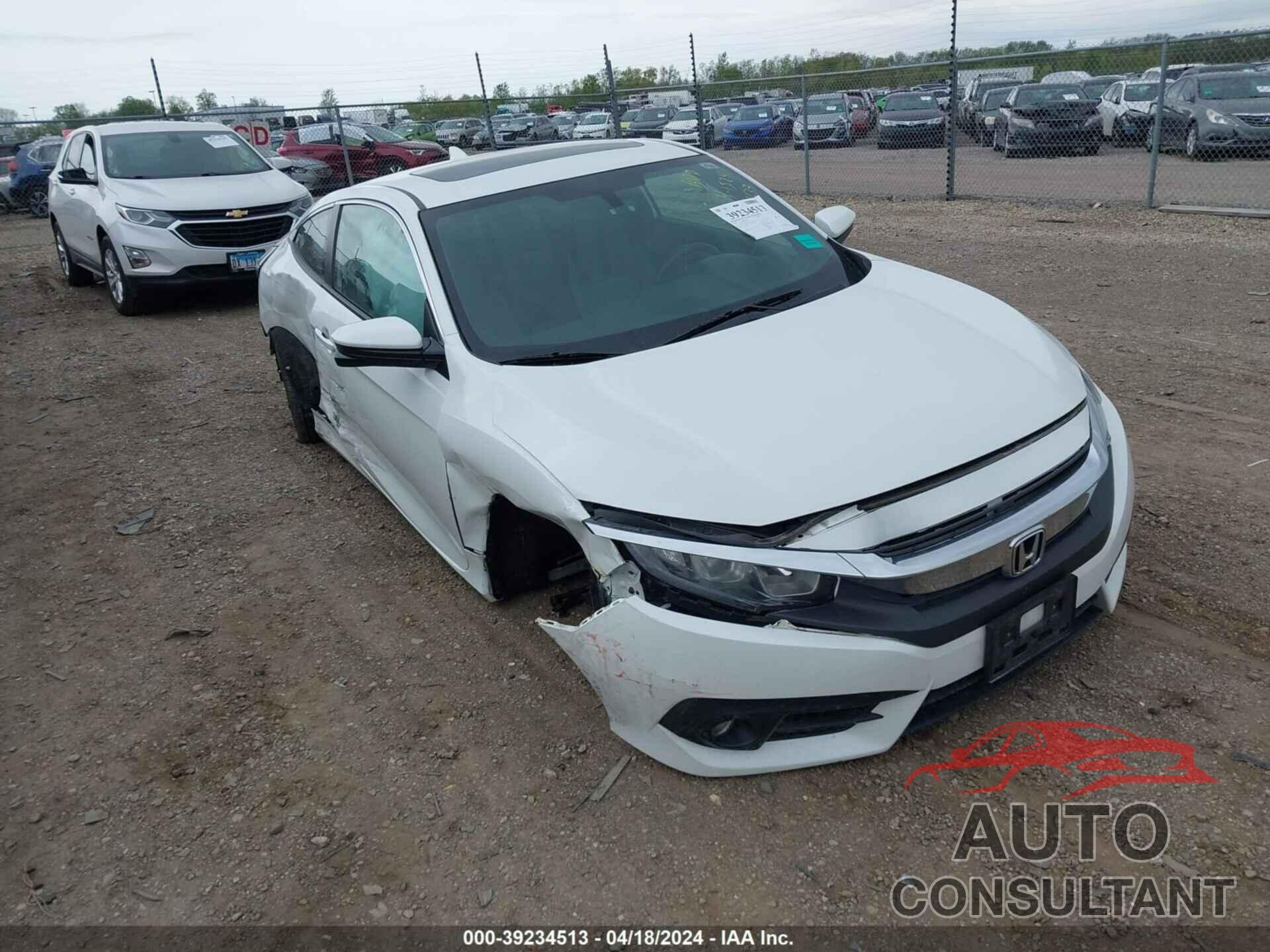 HONDA CIVIC 2016 - 2HGFC3B38GH352633