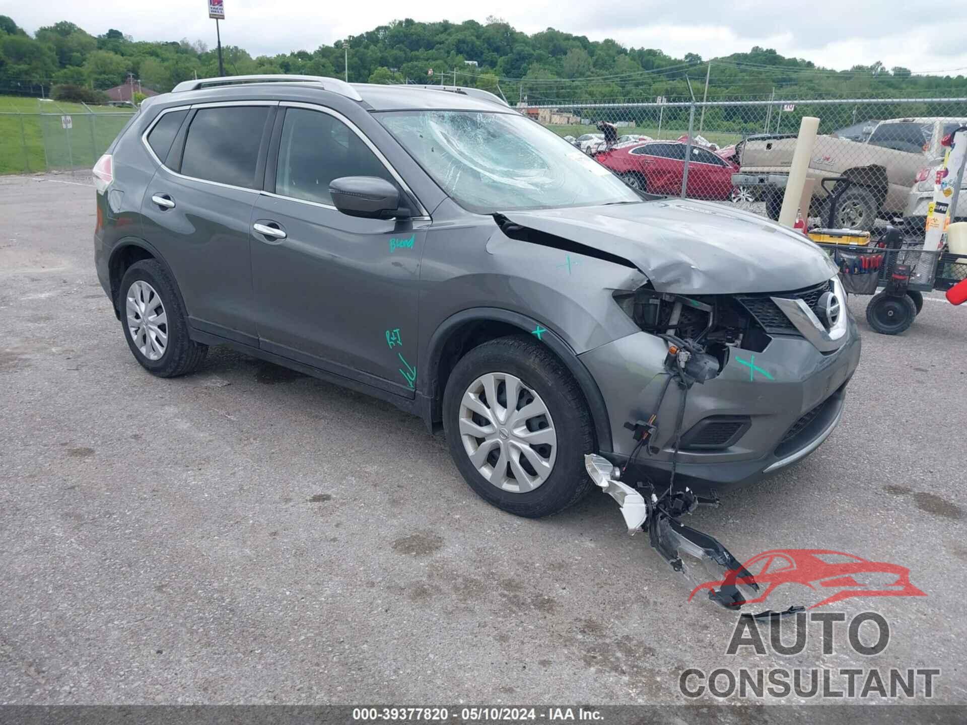 NISSAN ROGUE 2016 - KNMAT2MT4GP622162