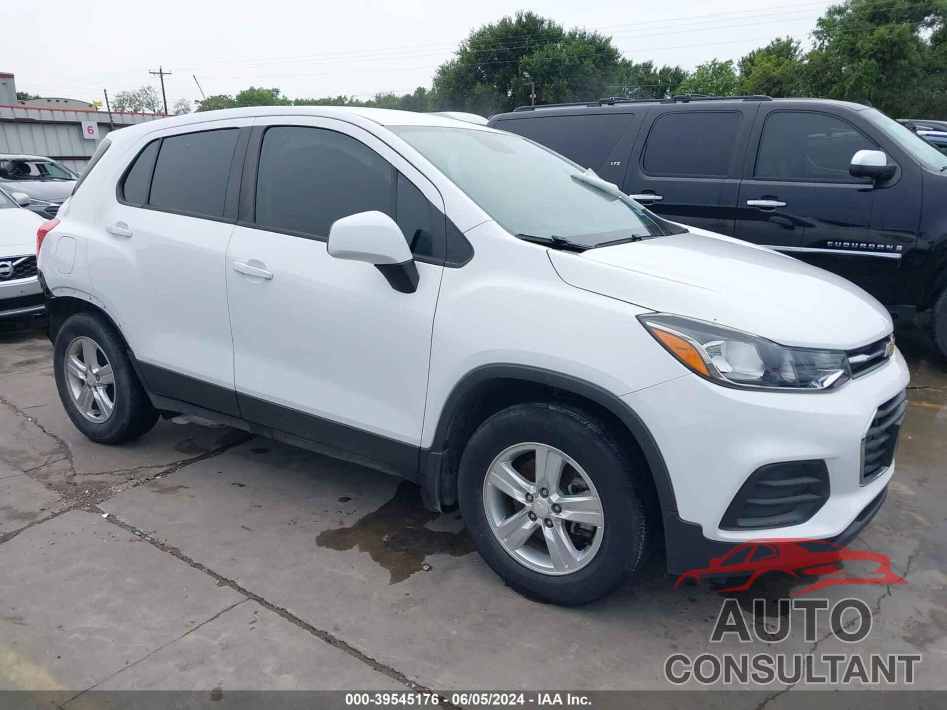 CHEVROLET TRAX 2019 - 3GNCJKSBXKL364511