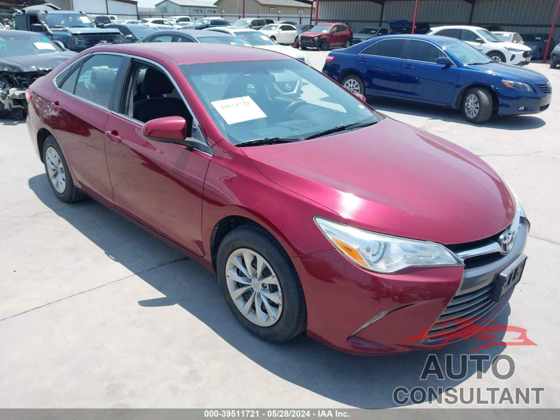 TOYOTA CAMRY 2017 - 4T1BF1FK0HU717231