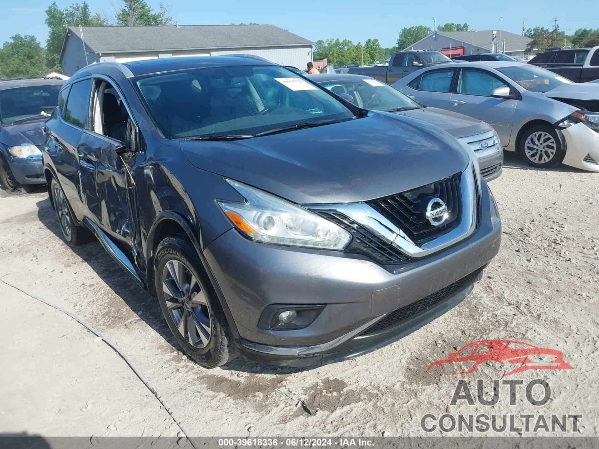 NISSAN MURANO 2016 - 5N1AZ2MH5GN137529