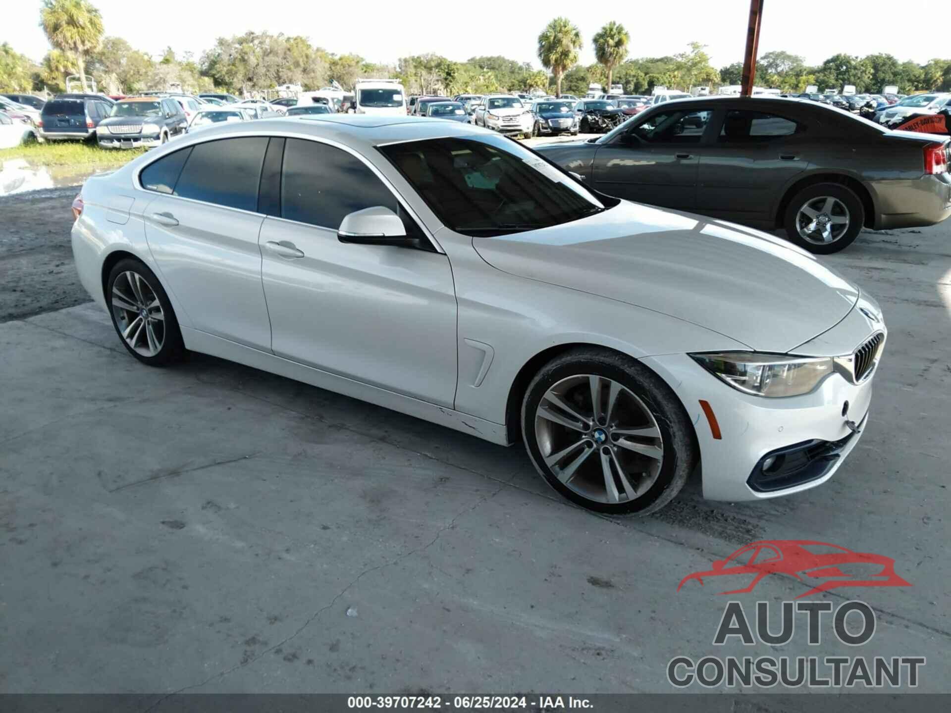 BMW 430I GRAN COUPE 2019 - WBA4J1C51KBM17725