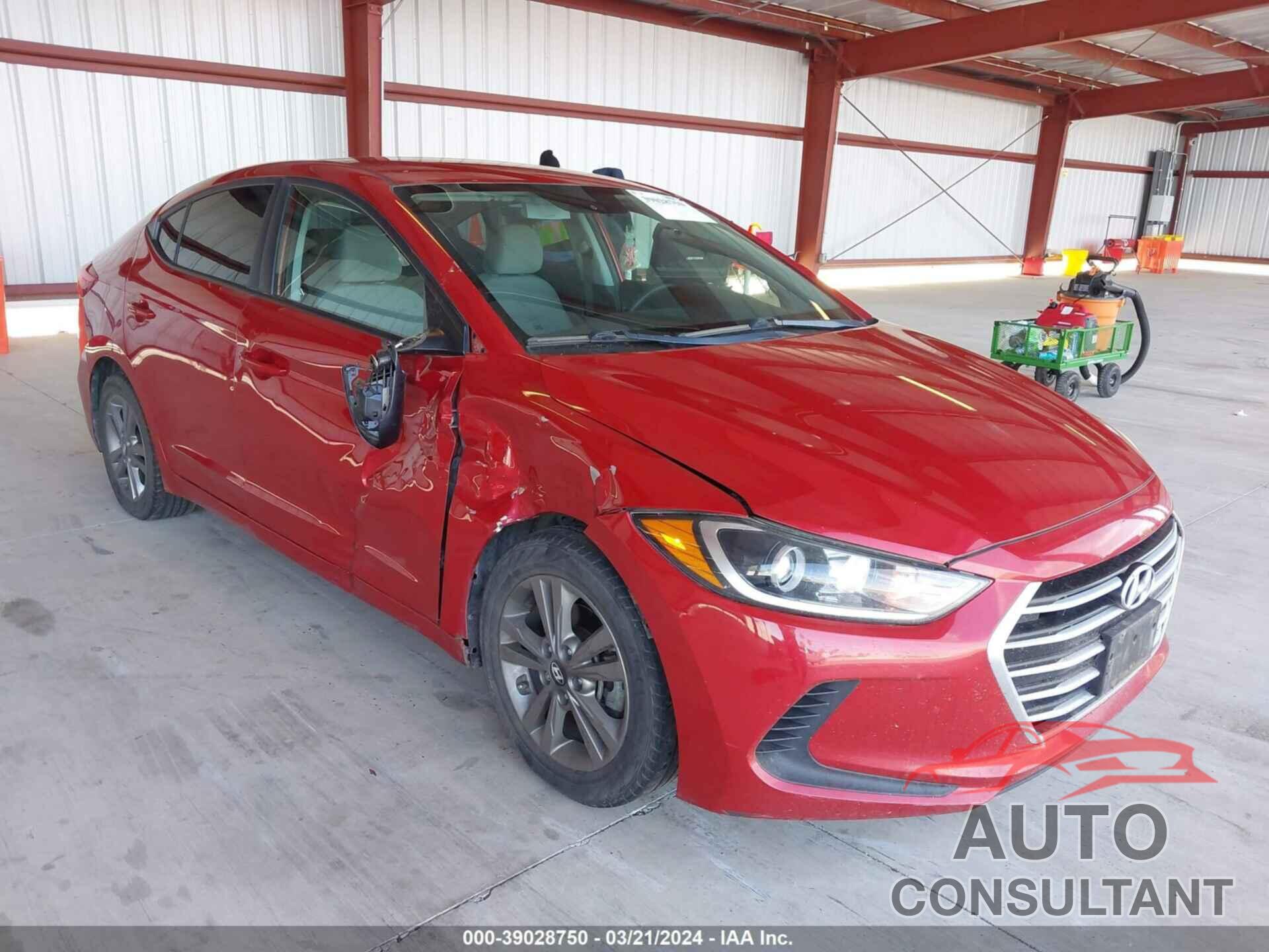 HYUNDAI ELANTRA 2017 - 5NPD84LF1HH007605