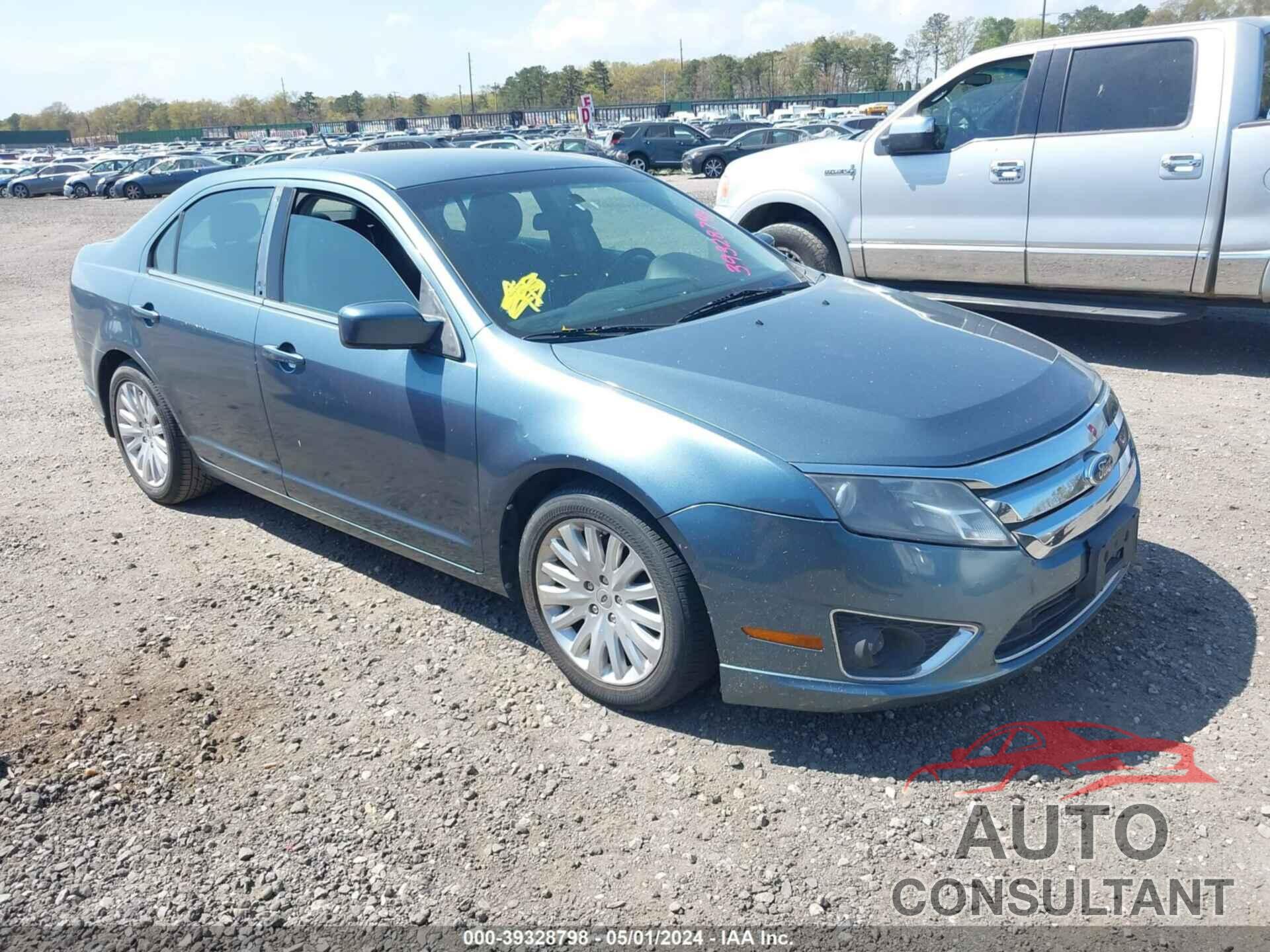 FORD FUSION HYBRID 2012 - 3FADP0L33CR251754