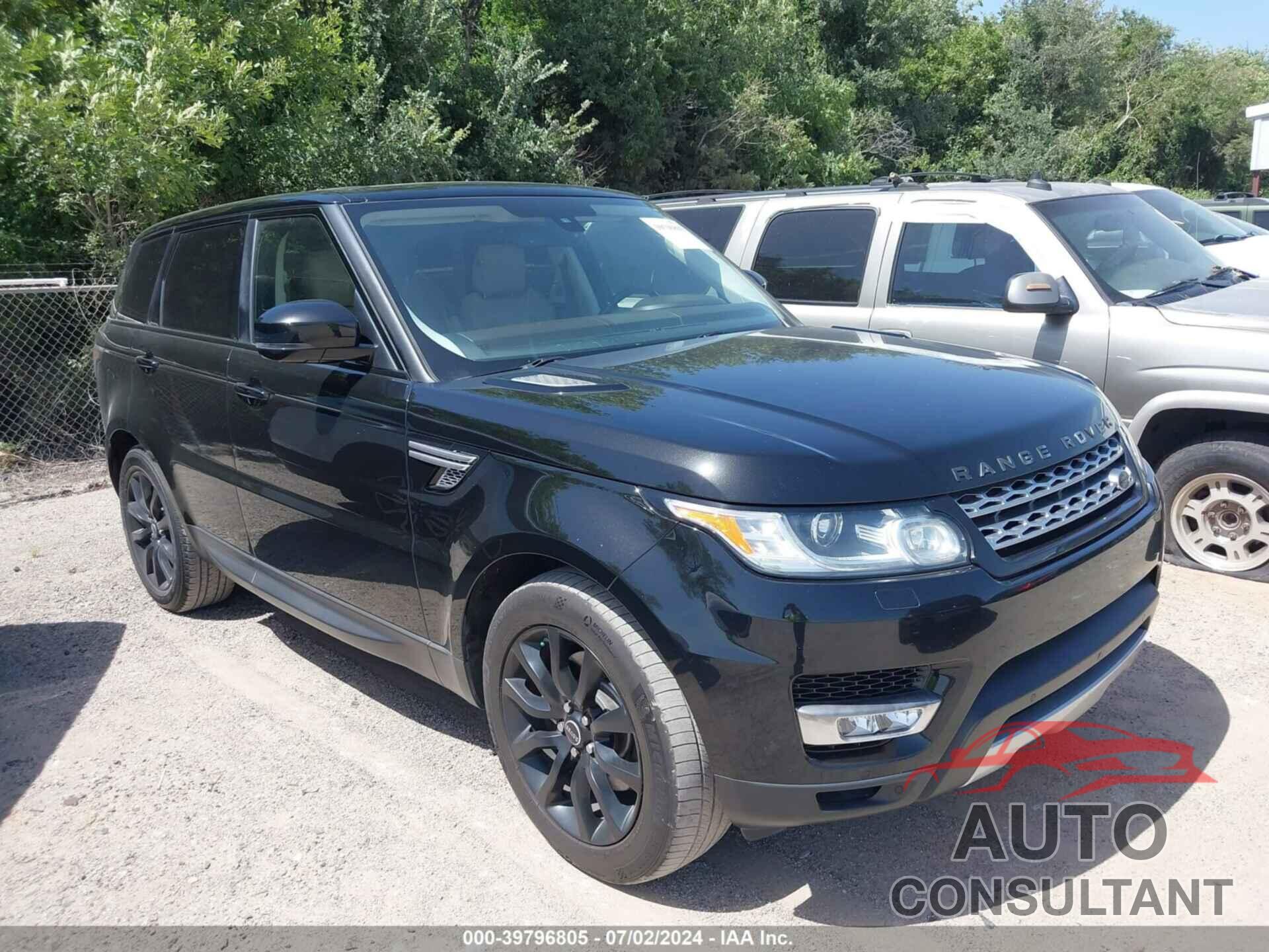 LAND ROVER RANGE ROVER SPORT 2016 - SALWR2PF7GA656442