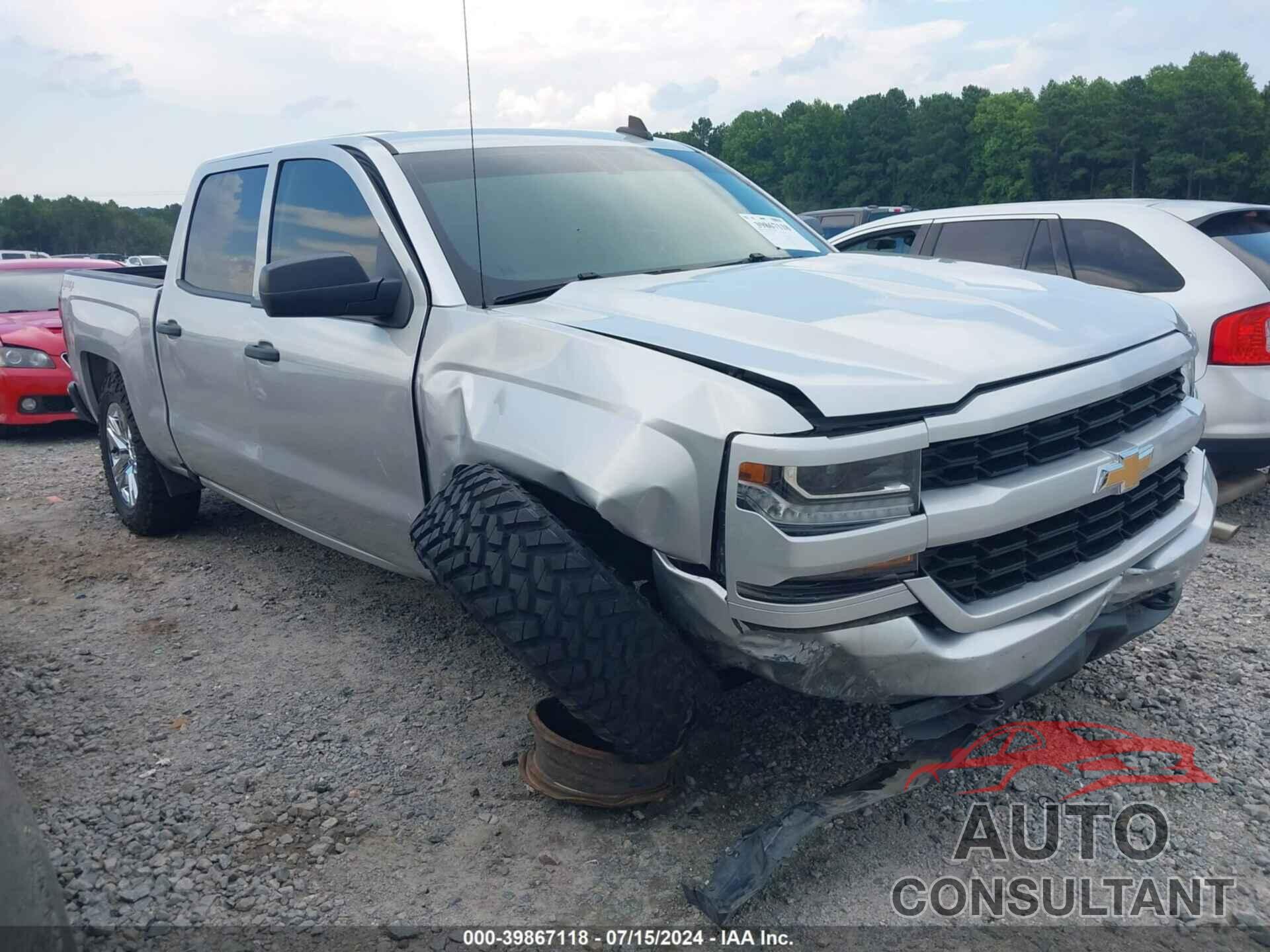 CHEVROLET SILVERADO 1500 2018 - 3GCUKPEC6JG168634
