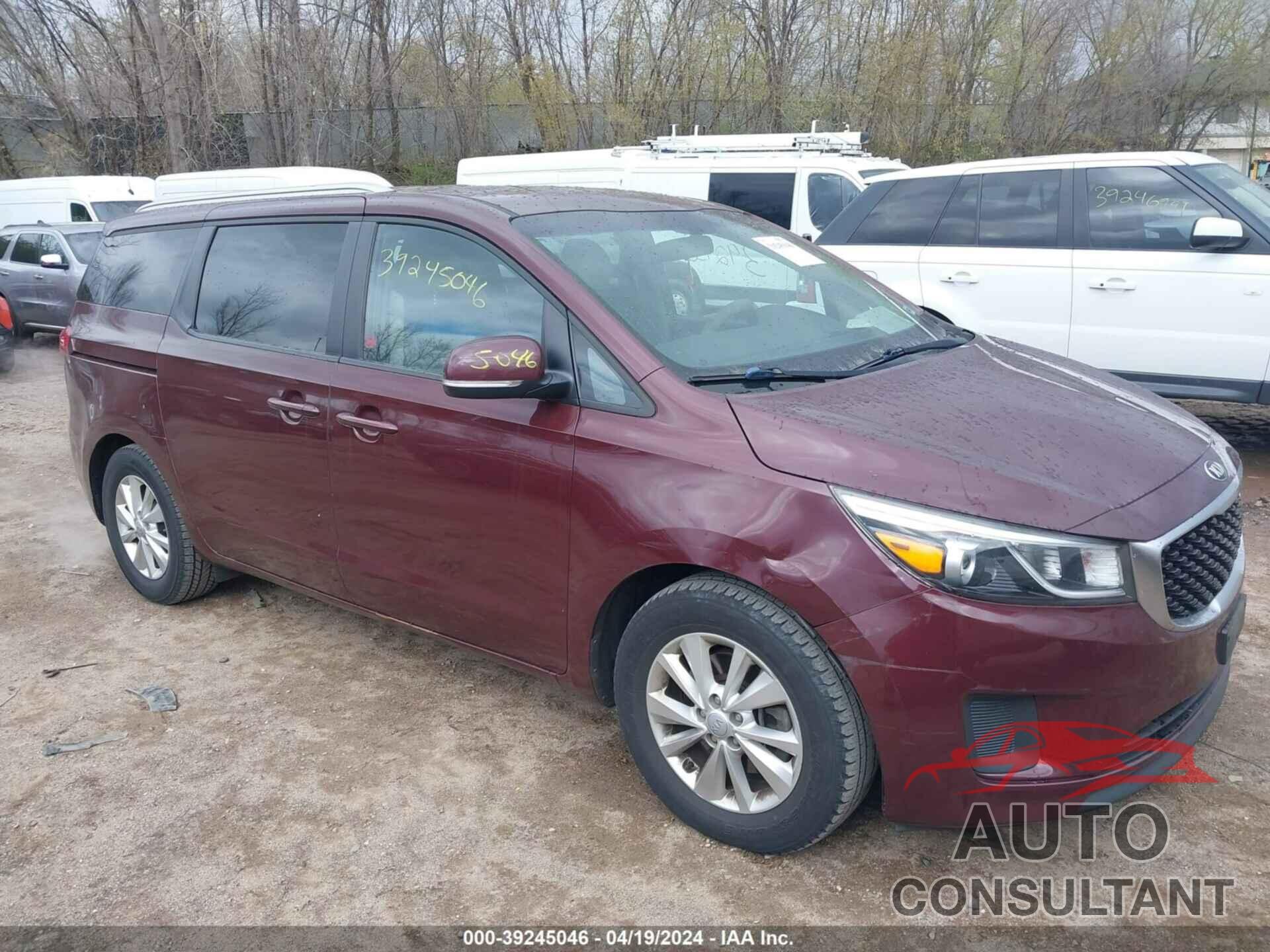 KIA SEDONA 2016 - KNDMB5C17G6100245