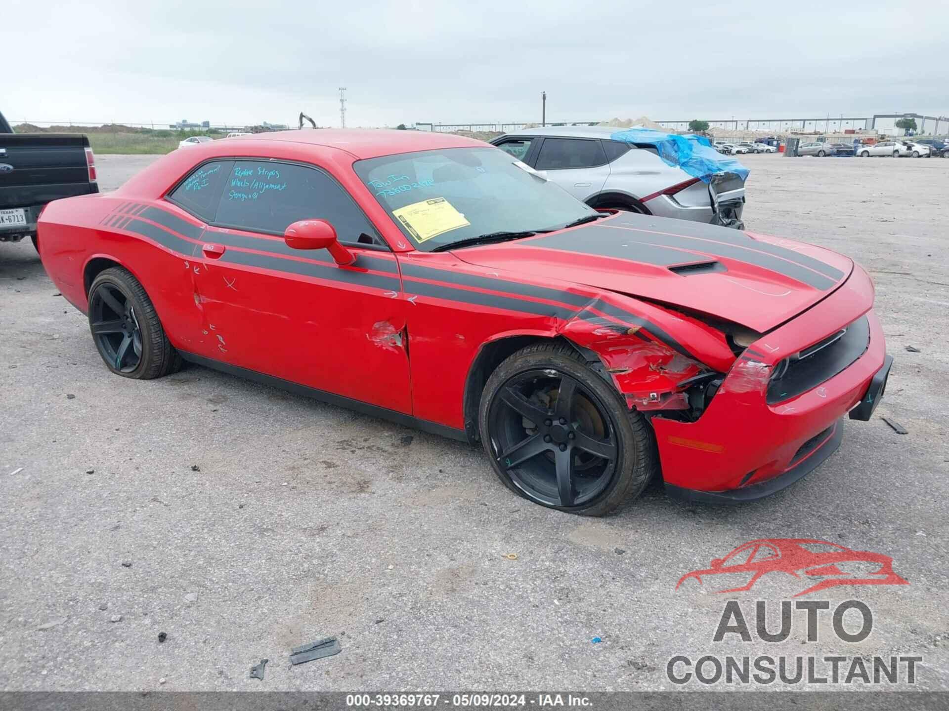 DODGE CHALLENGER 2016 - 2C3CDZAG3GH331117