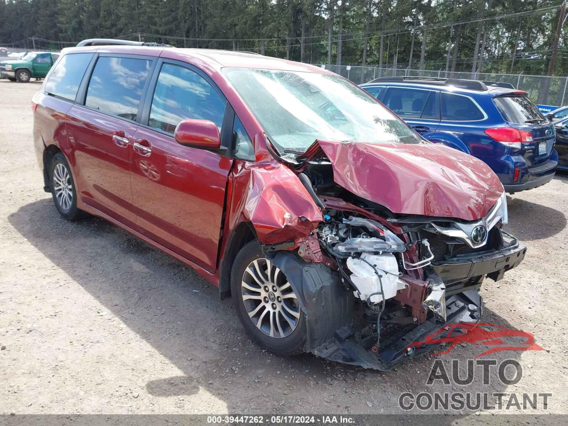 TOYOTA SIENNA 2018 - 5TDYZ3DC4JS963500