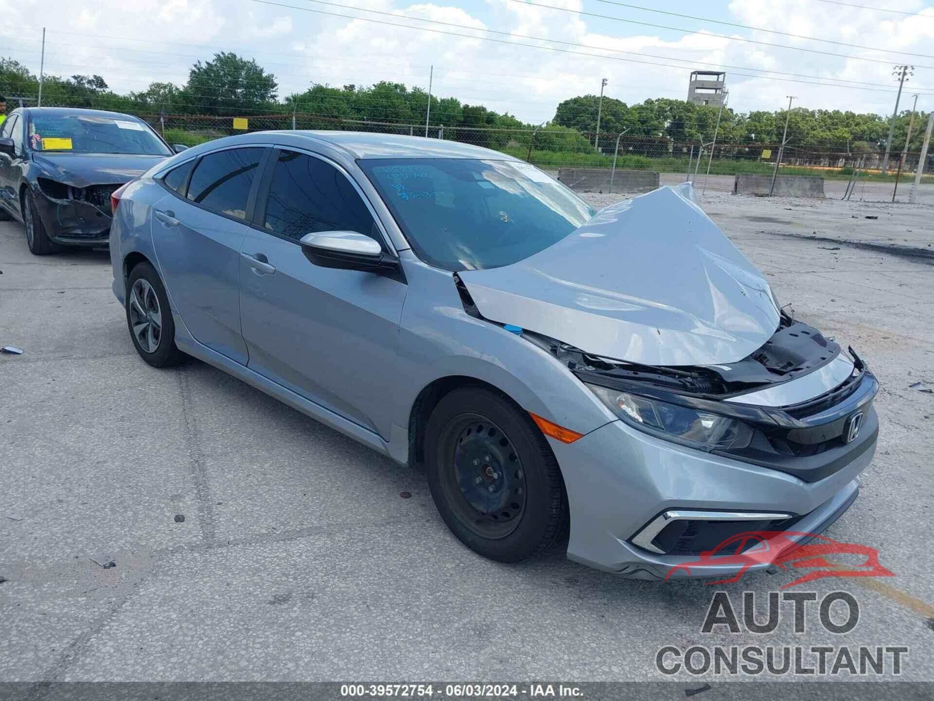 HONDA CIVIC 2019 - 2HGFC2F62KH592025