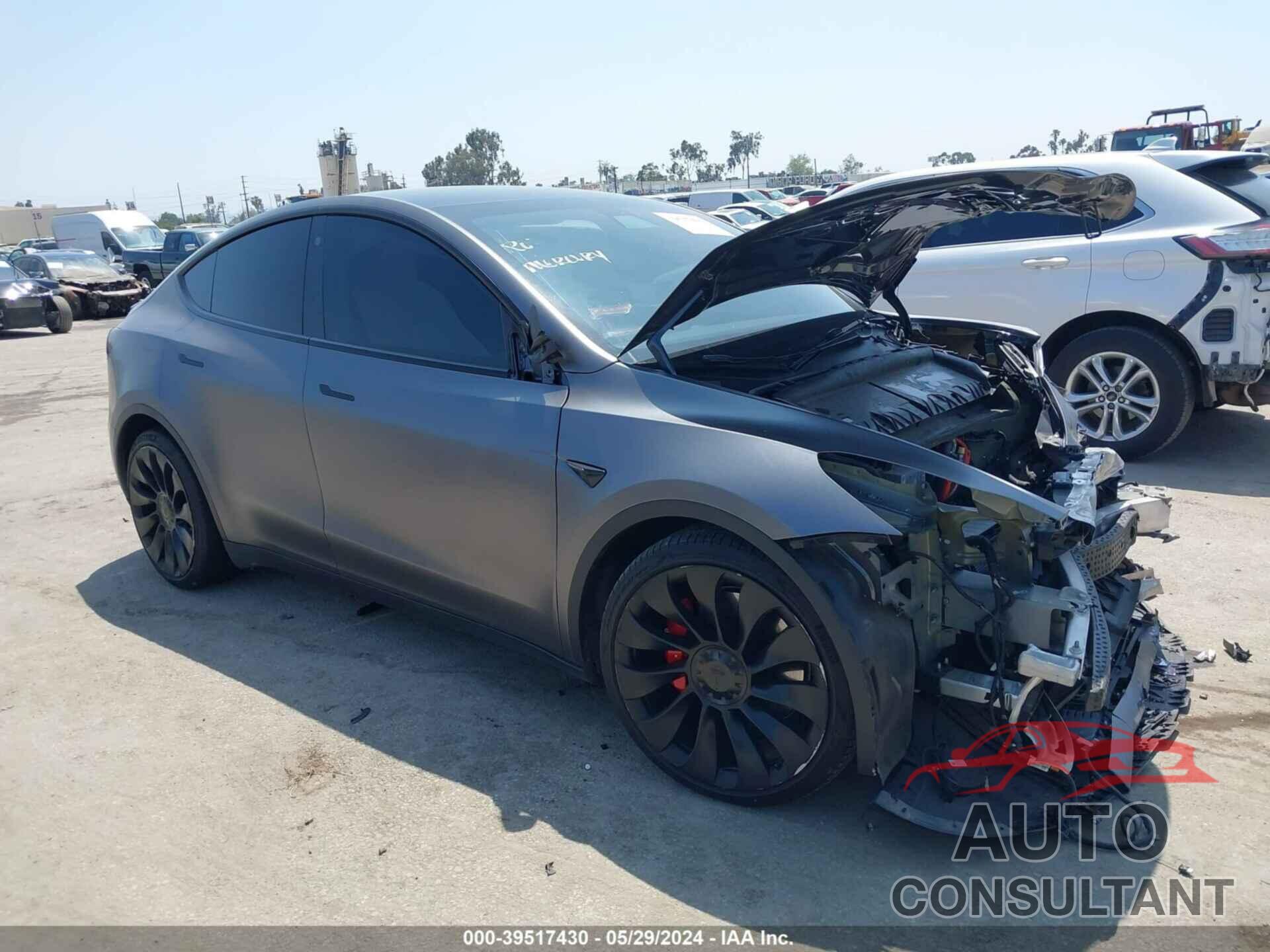 TESLA MODEL Y 2021 - 5YJYGDEF9MF293908