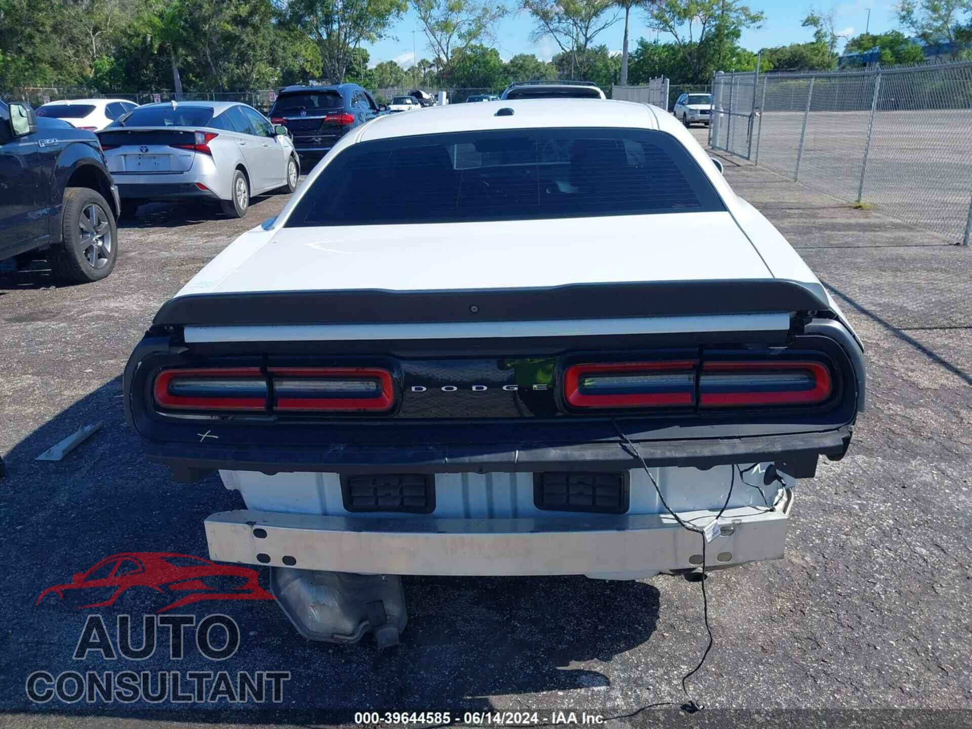 DODGE CHALLENGER 2019 - 2C3CDZAG4KH739585