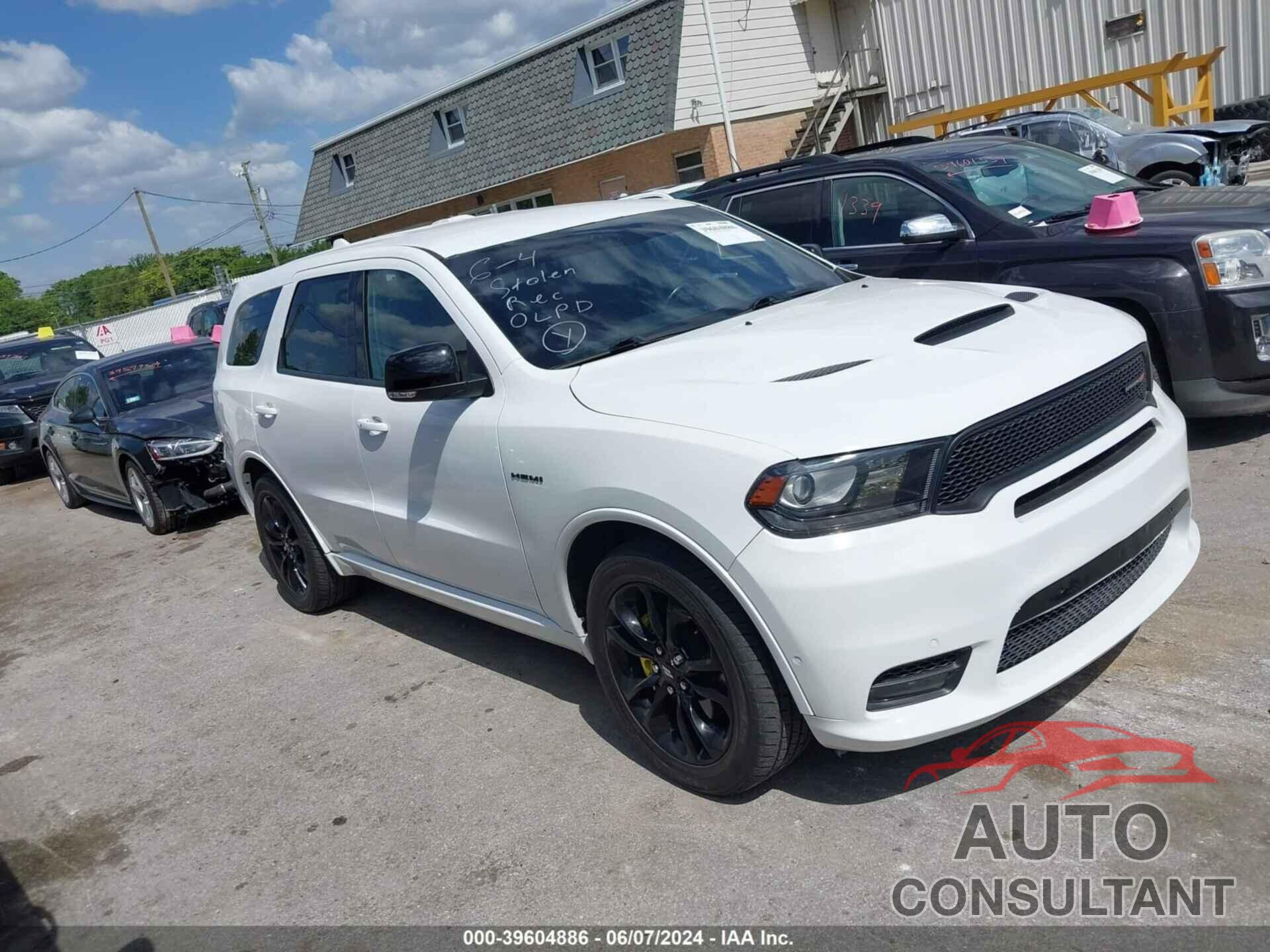 DODGE DURANGO 2020 - 1C4SDJCT3LC431024