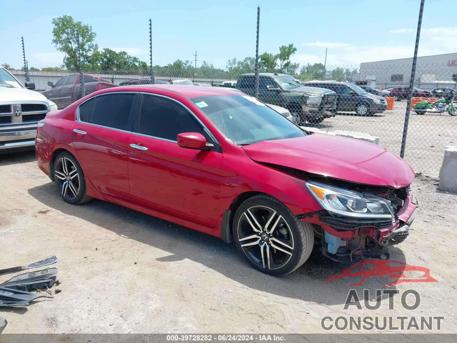 HONDA ACCORD 2017 - 1HGCR2F52HA272803