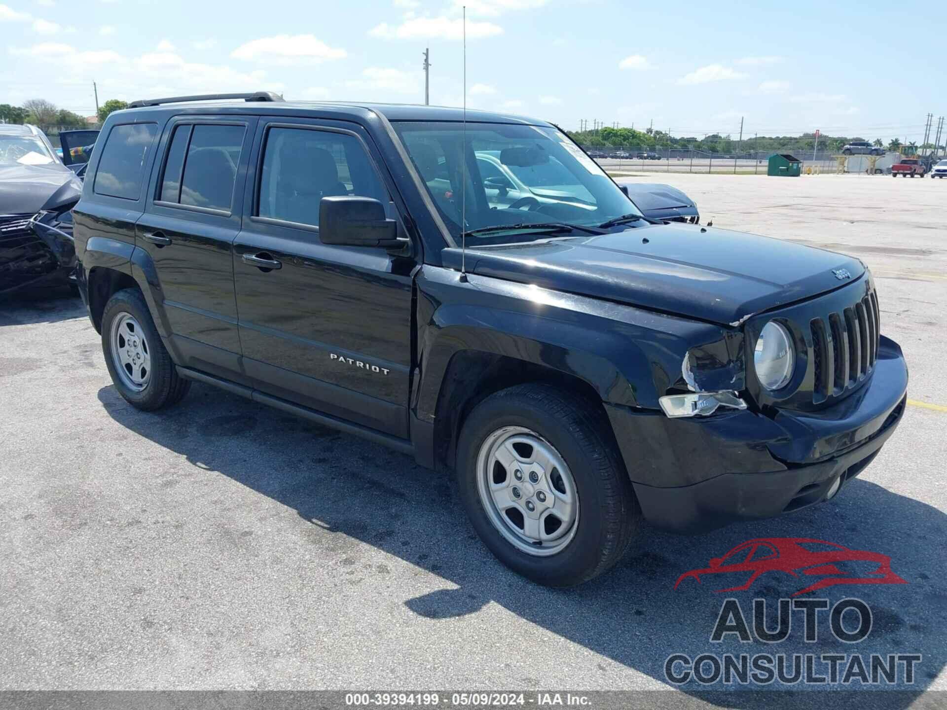 JEEP PATRIOT 2016 - 1C4NJPBA7GD754193