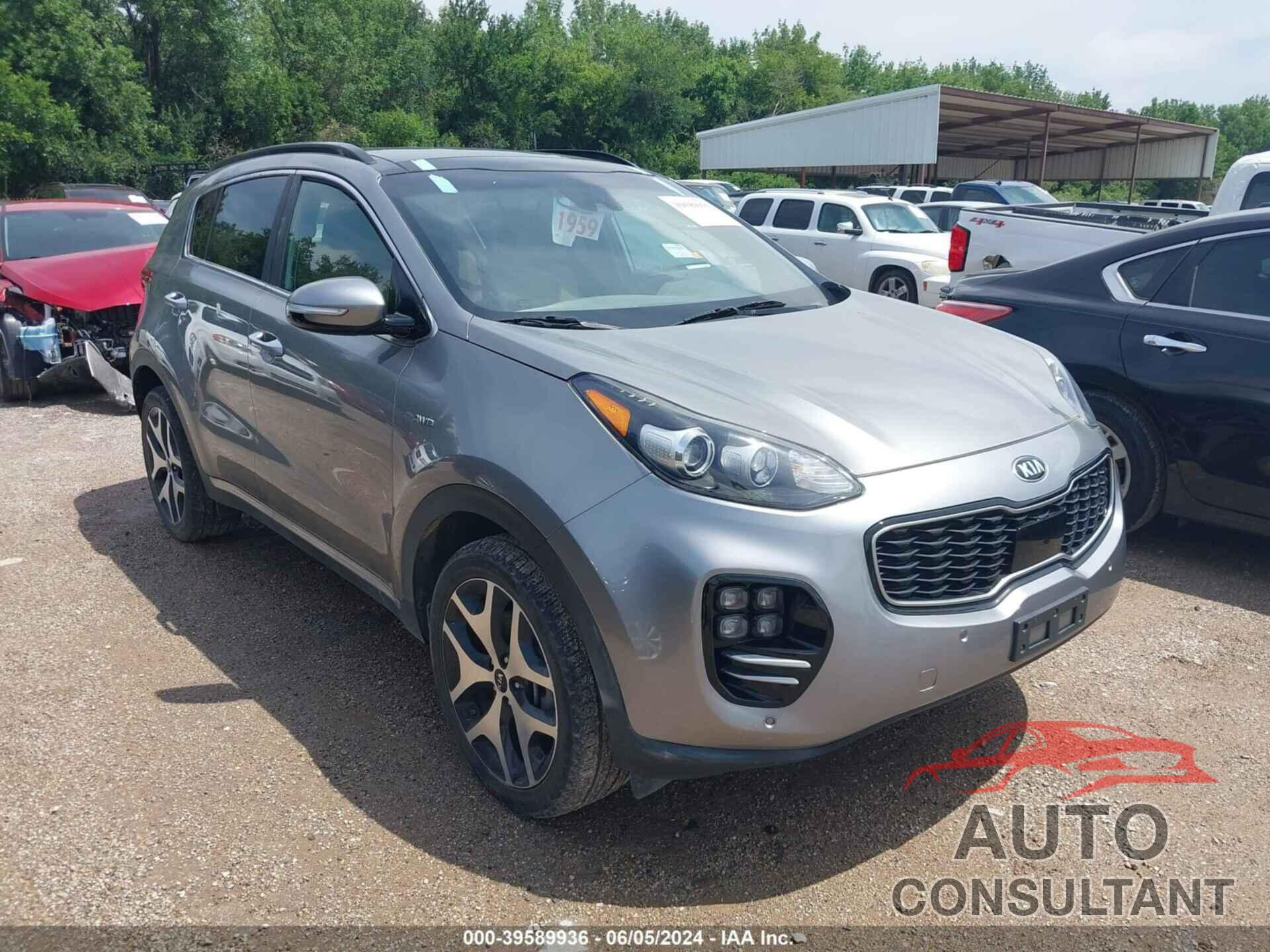 KIA SPORTAGE 2019 - KNDPRCA61K7625526