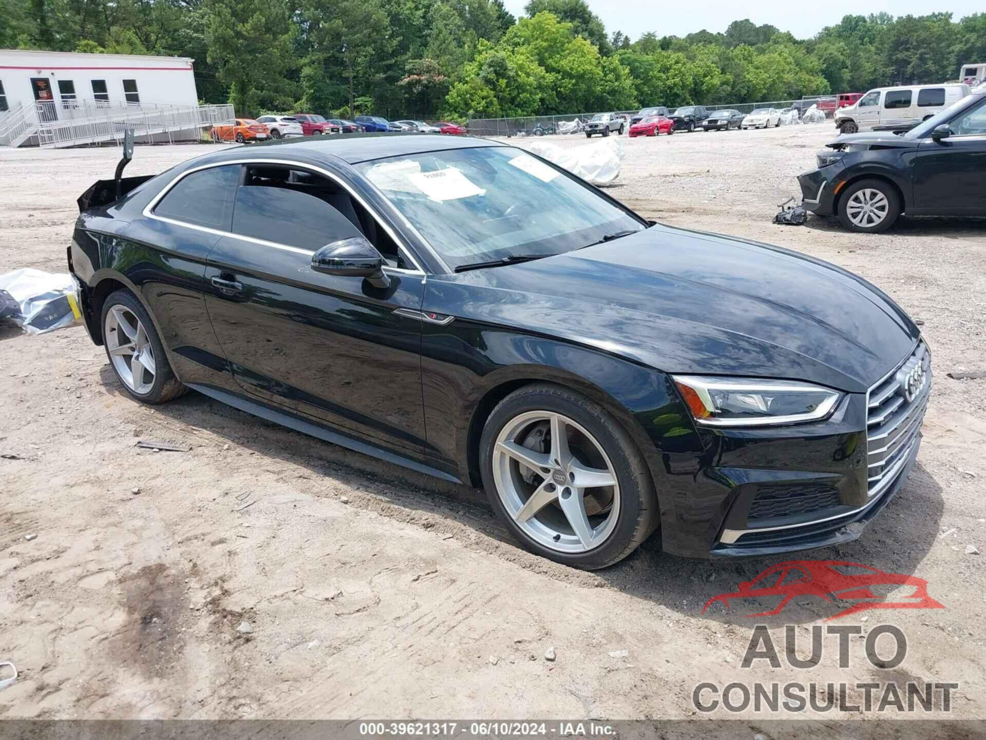 AUDI A5 2018 - WAUTNAF53JA134694