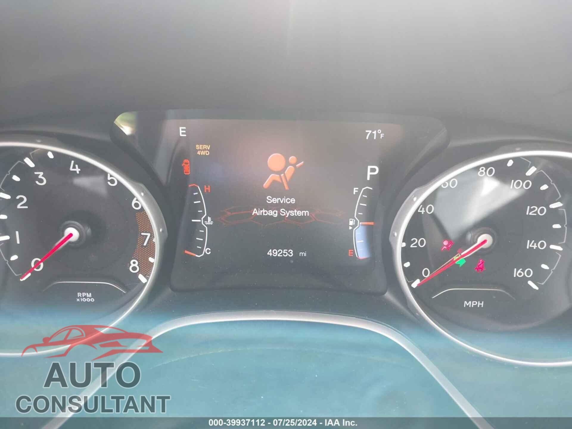 JEEP COMPASS 2020 - 3C4NJDCB0LT212038