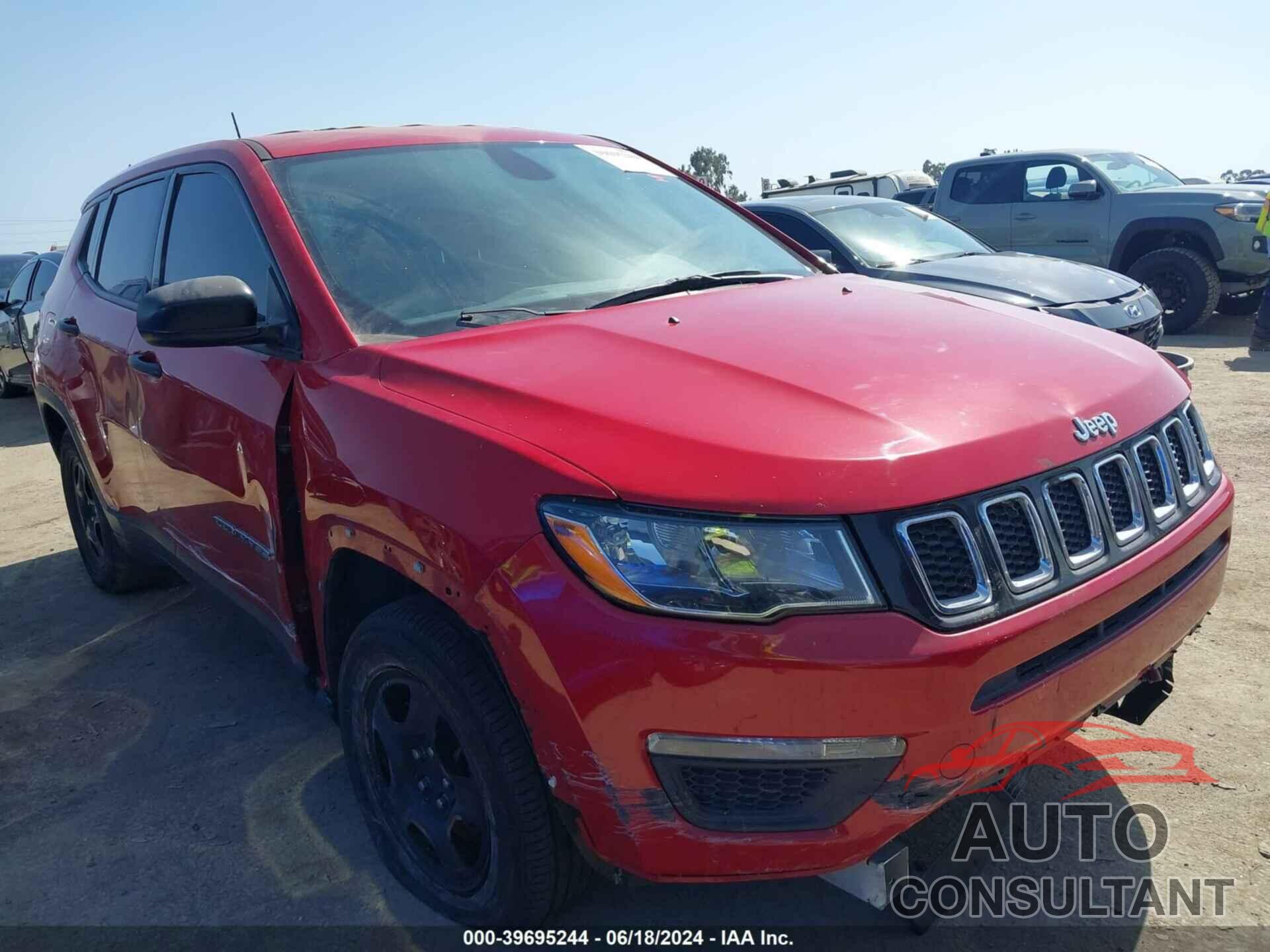 JEEP COMPASS 2019 - 3C4NJCABXKT616461