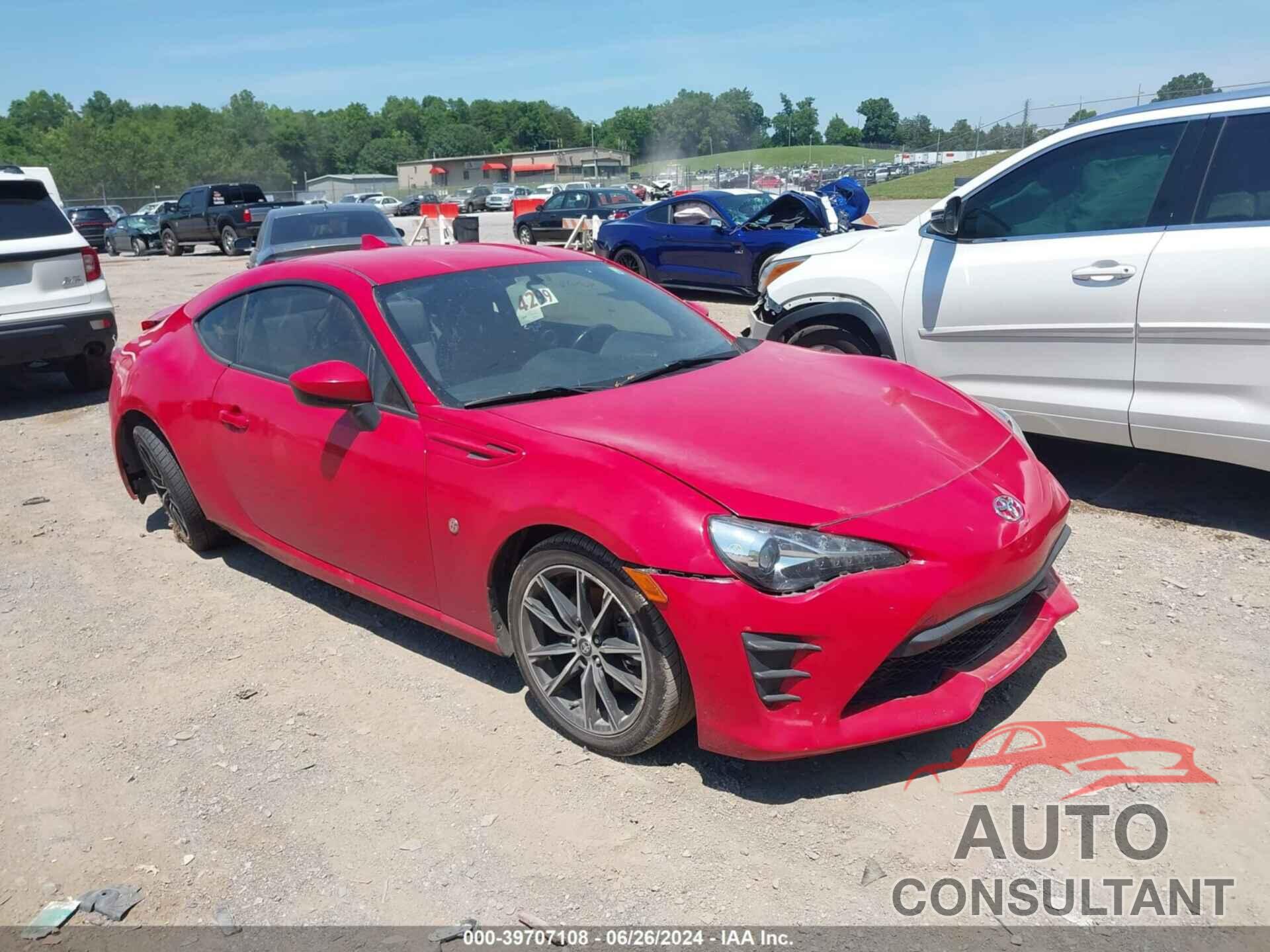 TOYOTA 86 2017 - JF1ZNAA13H8709773