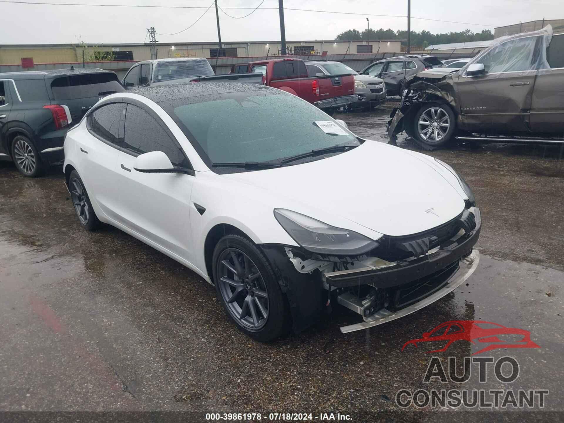 TESLA MODEL 3 2022 - 5YJ3E1EB0NF227101