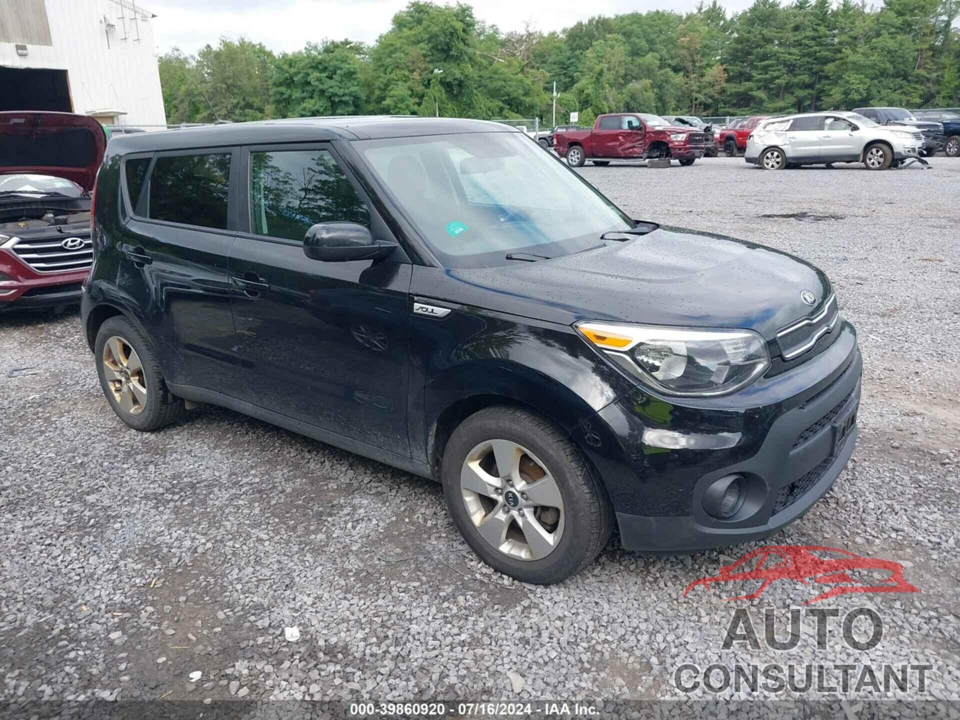 KIA SOUL 2018 - KNDJN2A22J7552223