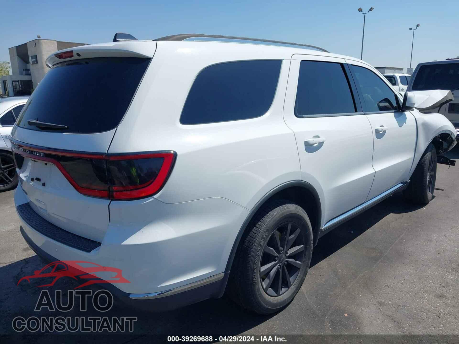 DODGE DURANGO 2017 - 1C4RDHAG9HC610981