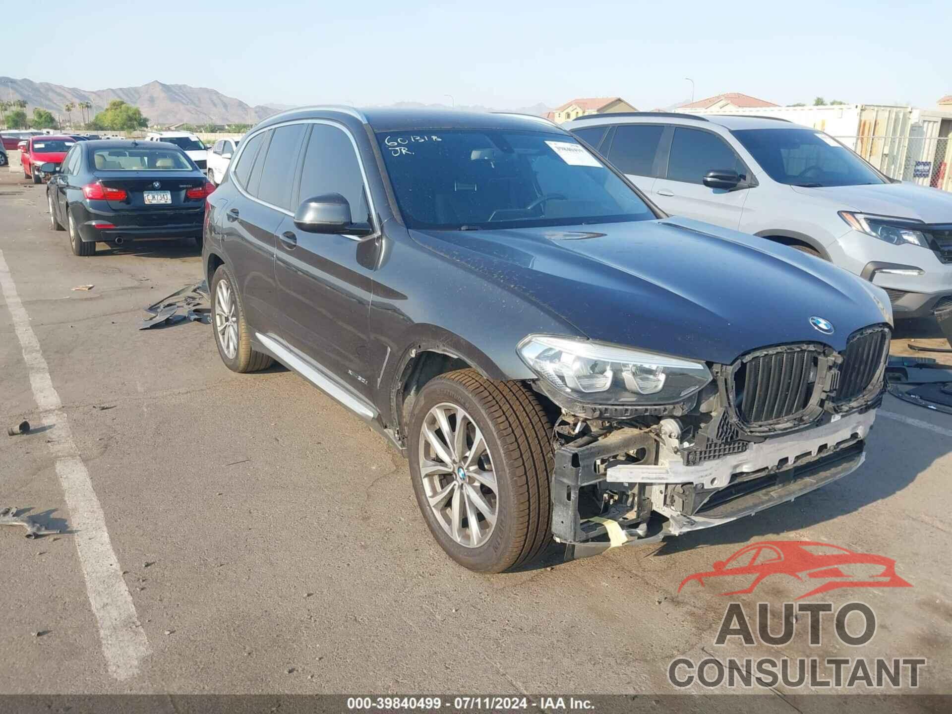 BMW X3 2018 - 5UXTR9C52JLC83730